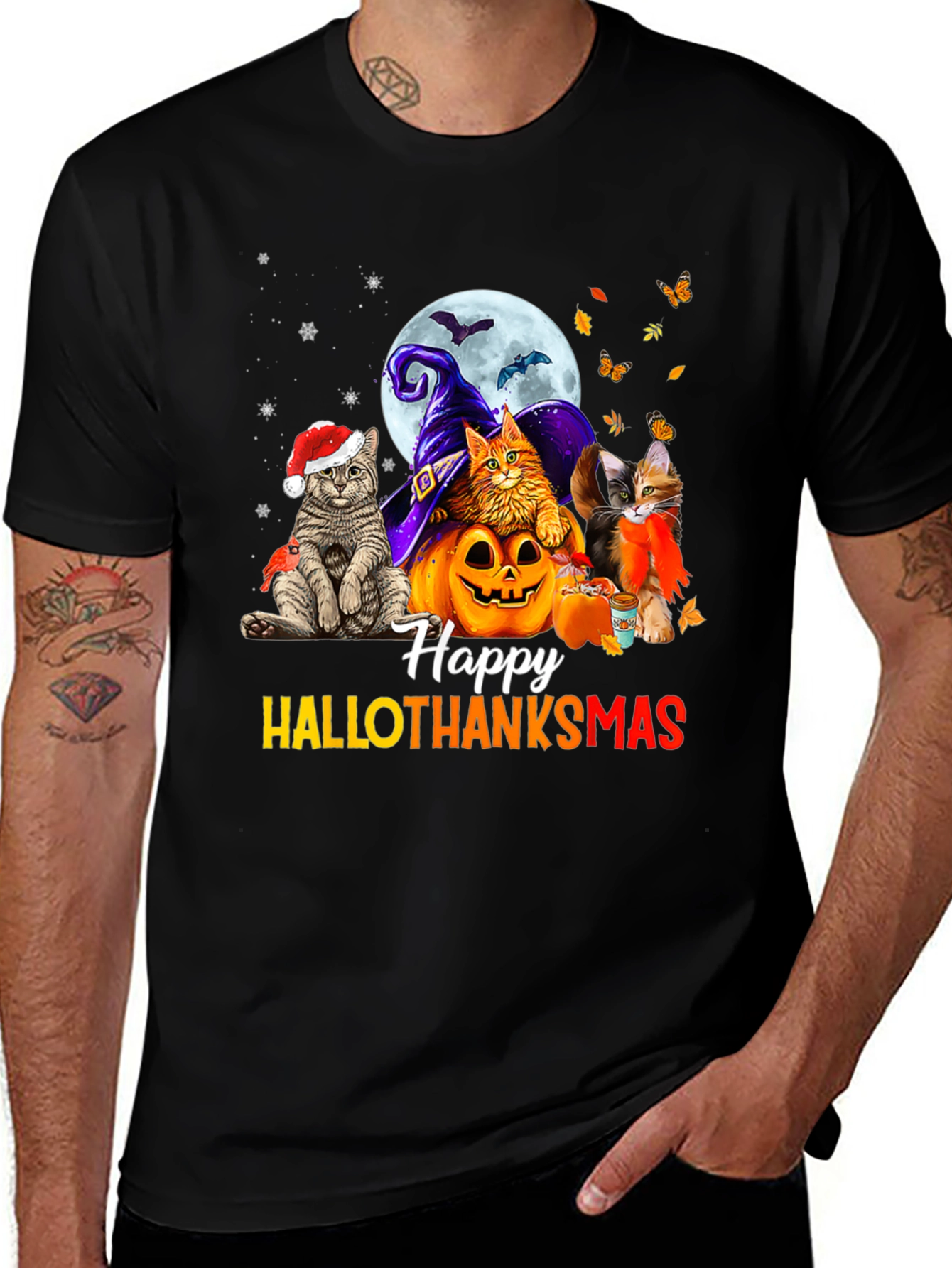 Happy Hallothanksmas T-Shirt