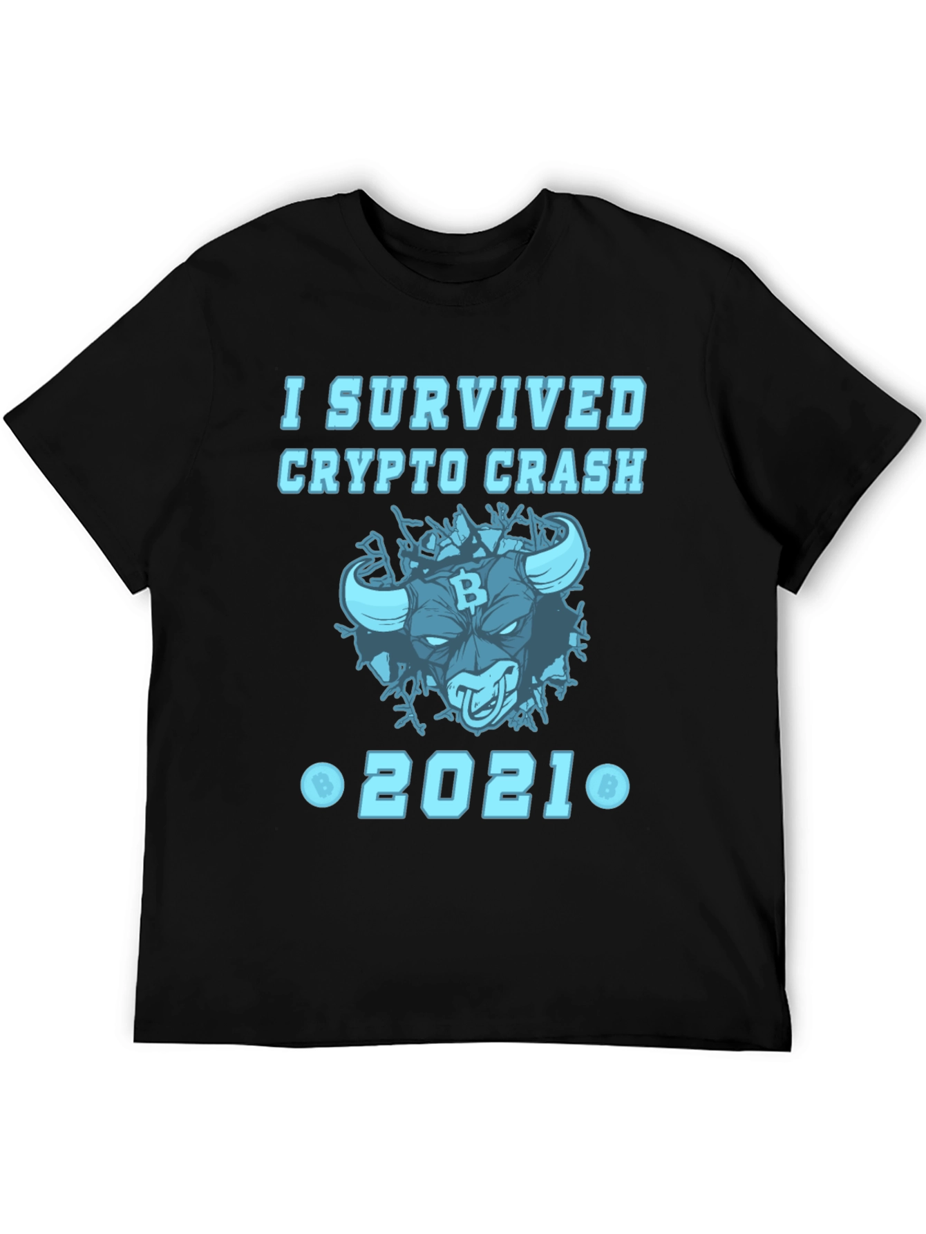 I Survived Crypto Crash 2021 T-Shirt