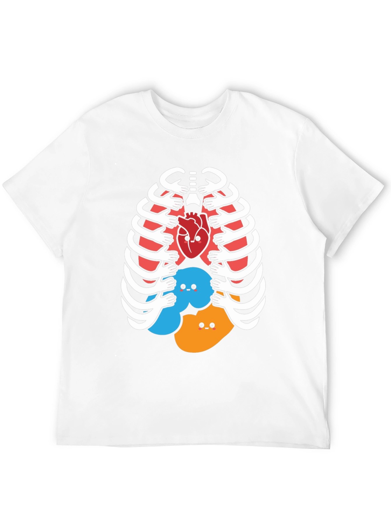 Funny Anatomy Rib Cage T-Shirt