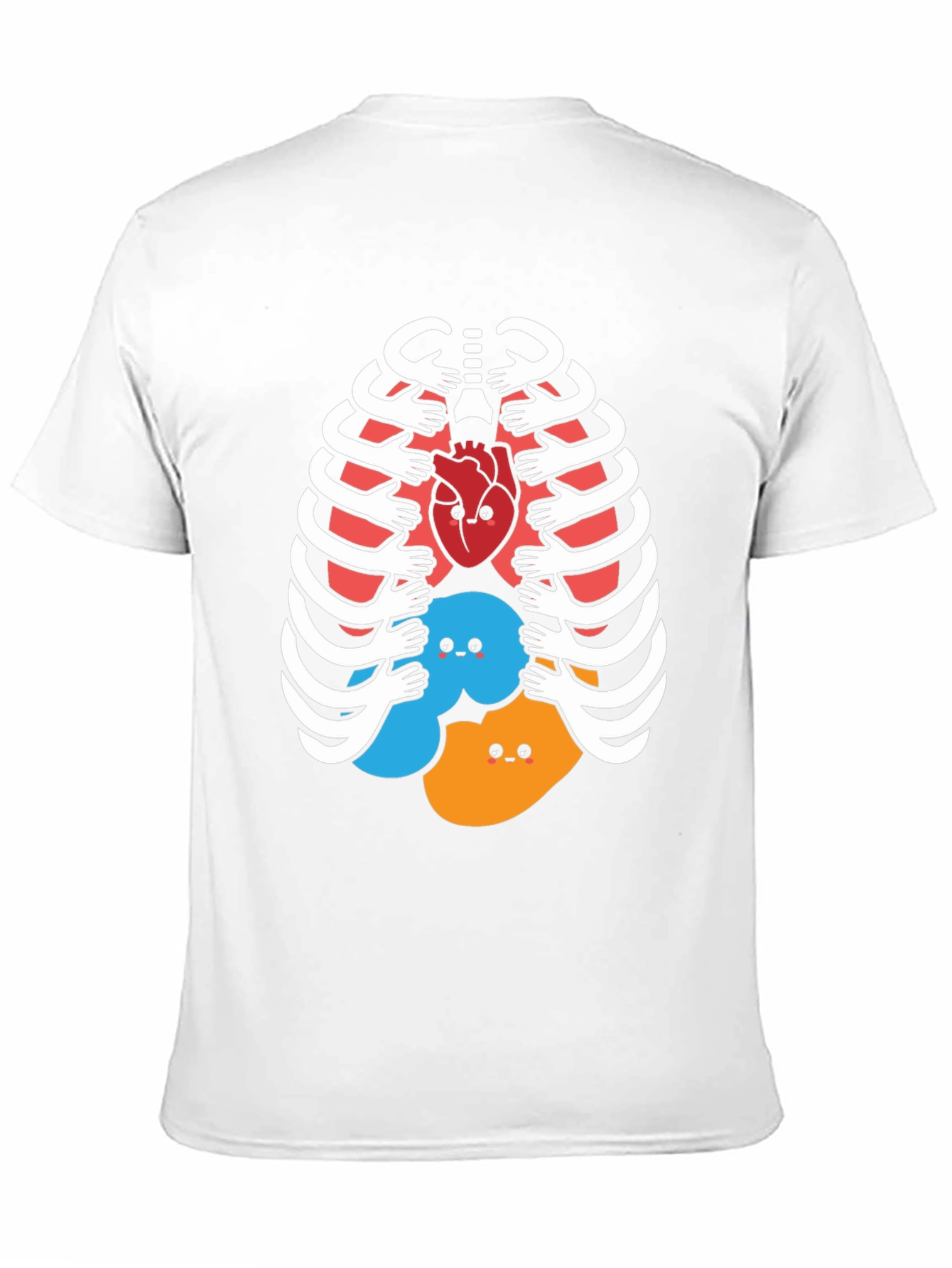 Funny Anatomy Rib Cage T-Shirt