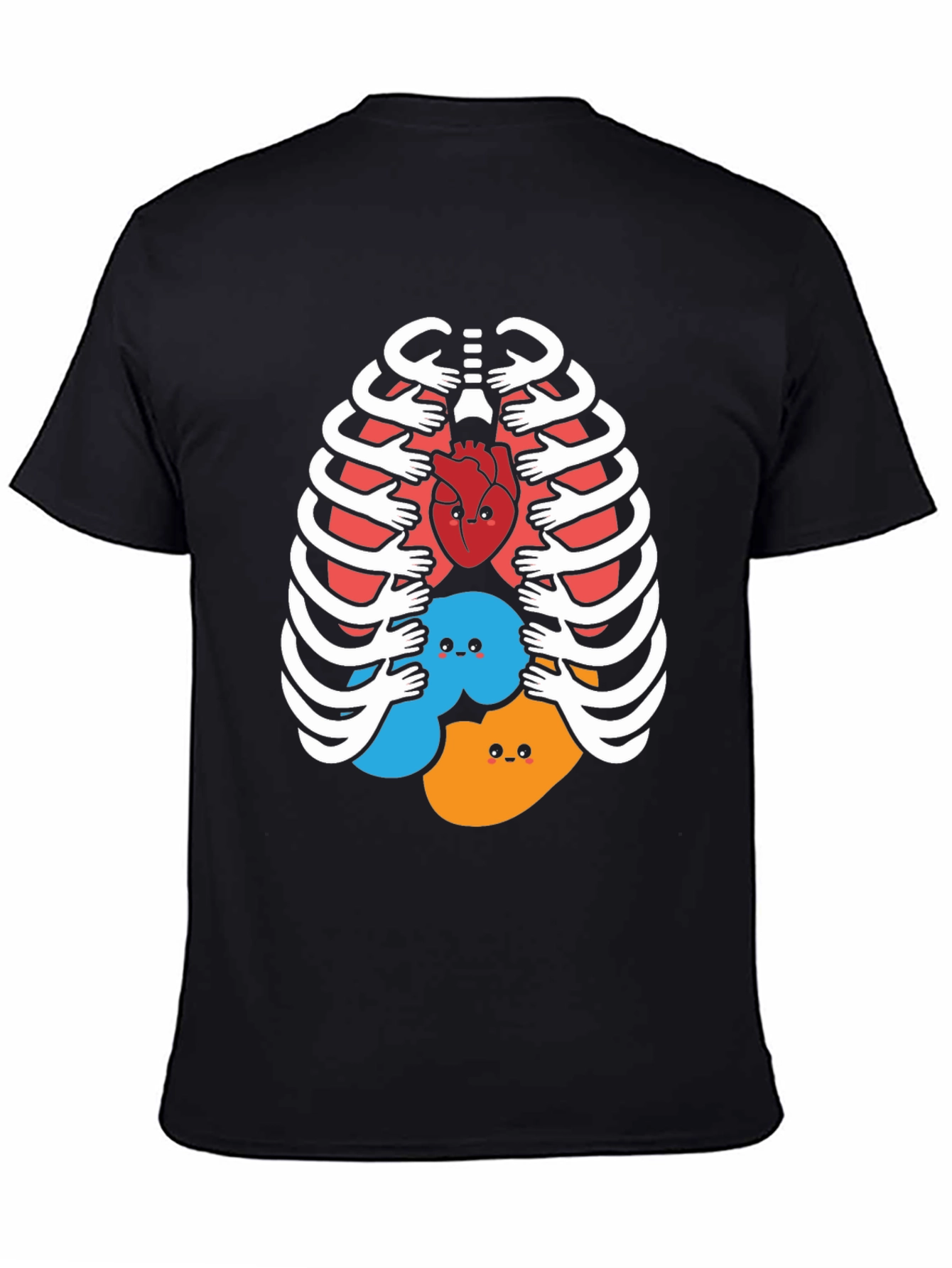 Funny Anatomy Rib Cage T-Shirt