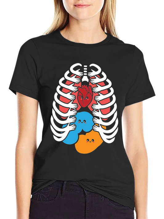 Funny Anatomy Rib Cage T-Shirt