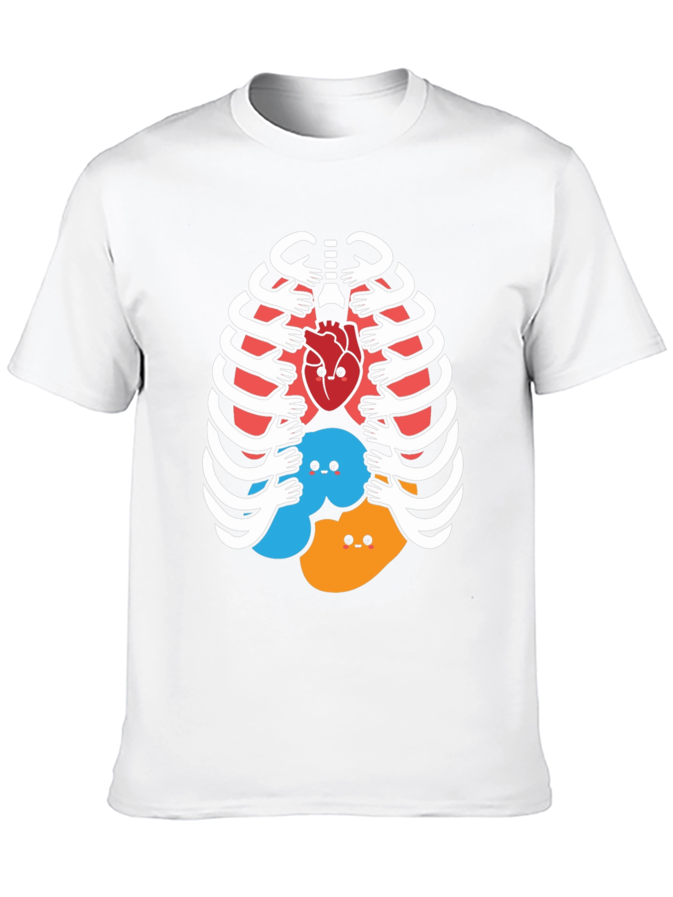 Funny Anatomy Rib Cage T-Shirt