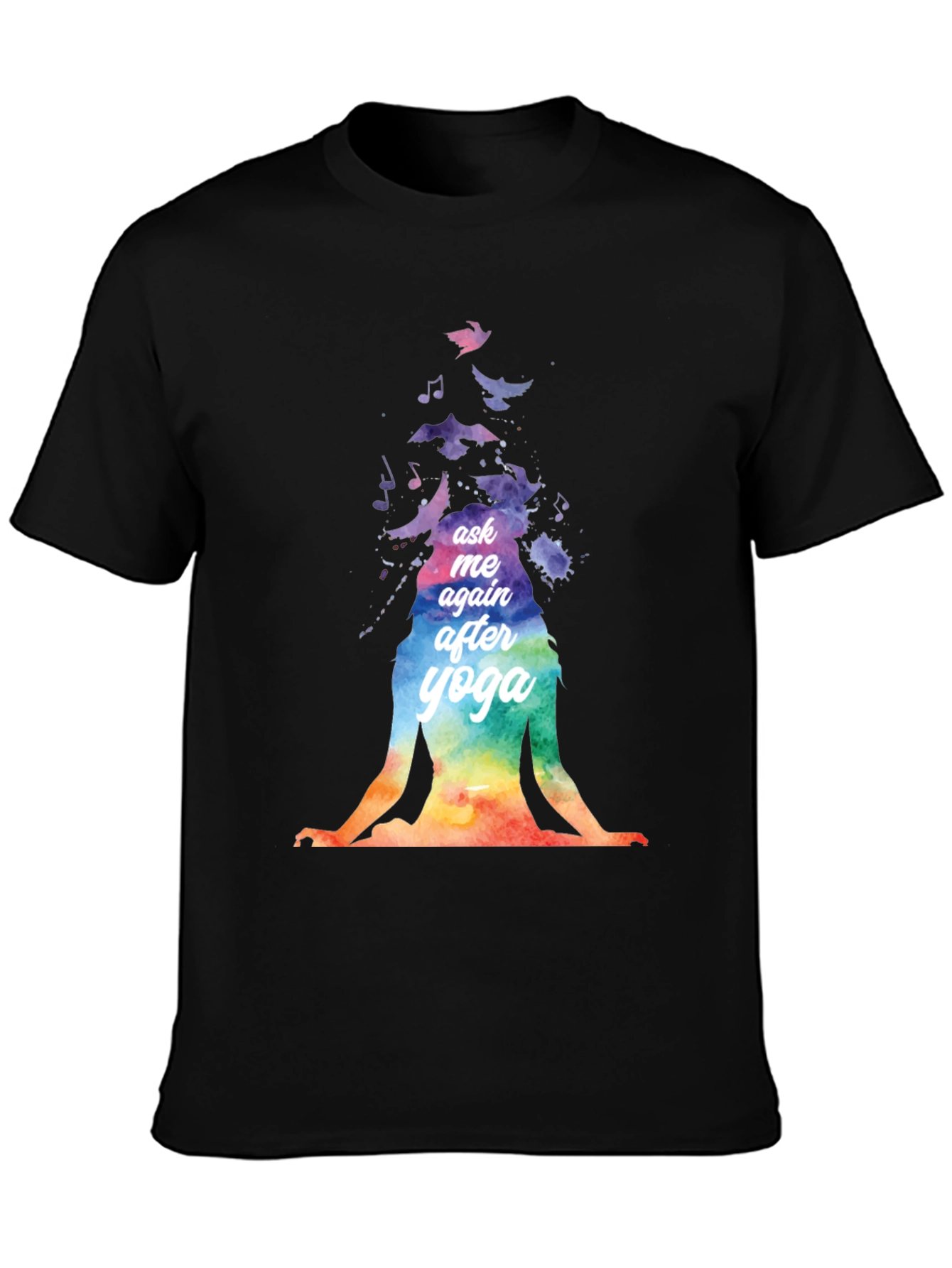 Yoga T-Shirt: Ask Me Again After Yoga