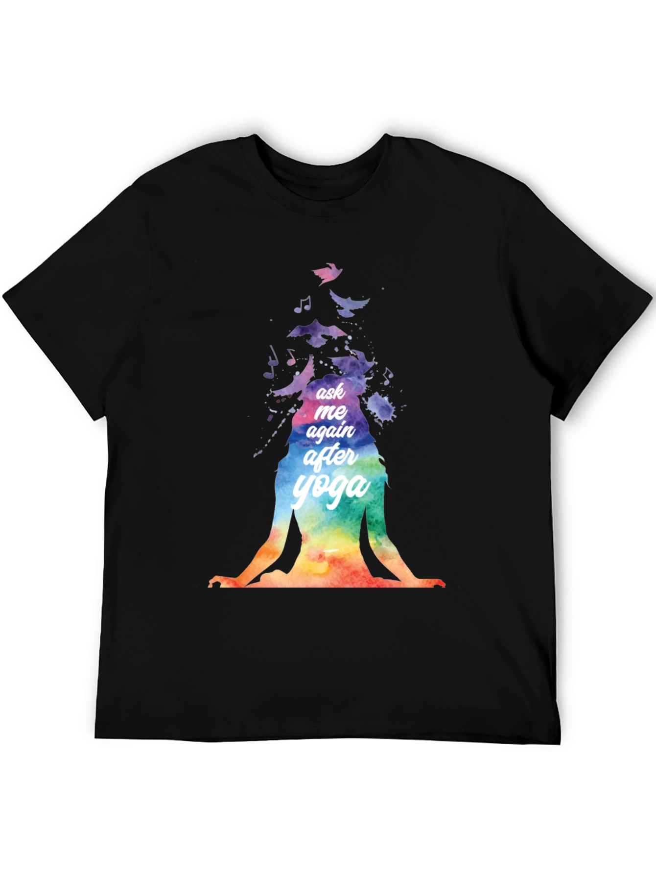 Yoga T-Shirt: Ask Me Again After Yoga