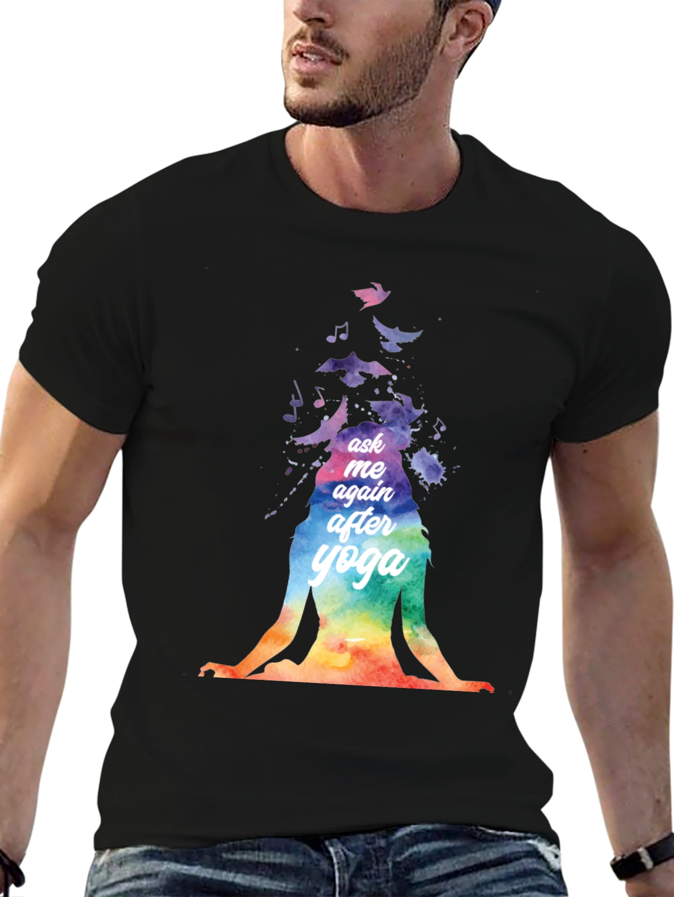 Yoga T-Shirt: Ask Me Again After Yoga