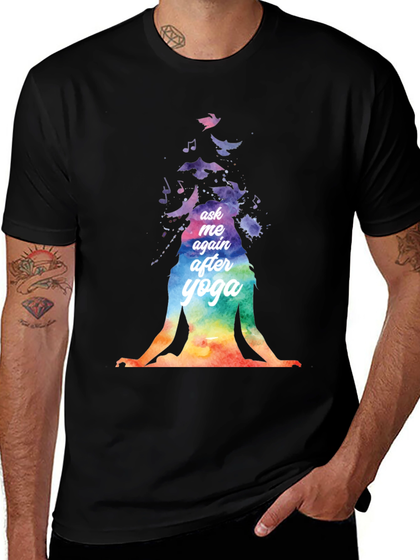 Yoga T-Shirt: Ask Me Again After Yoga