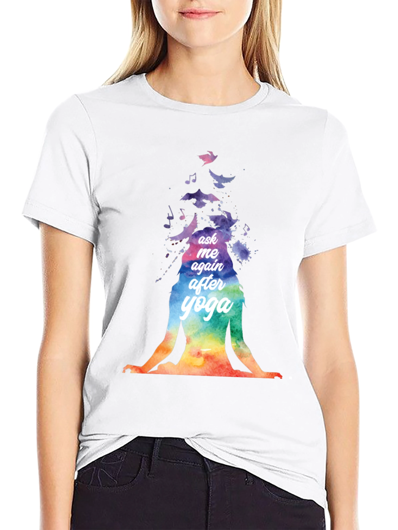 Yoga T-Shirt: Ask Me Again After Yoga
