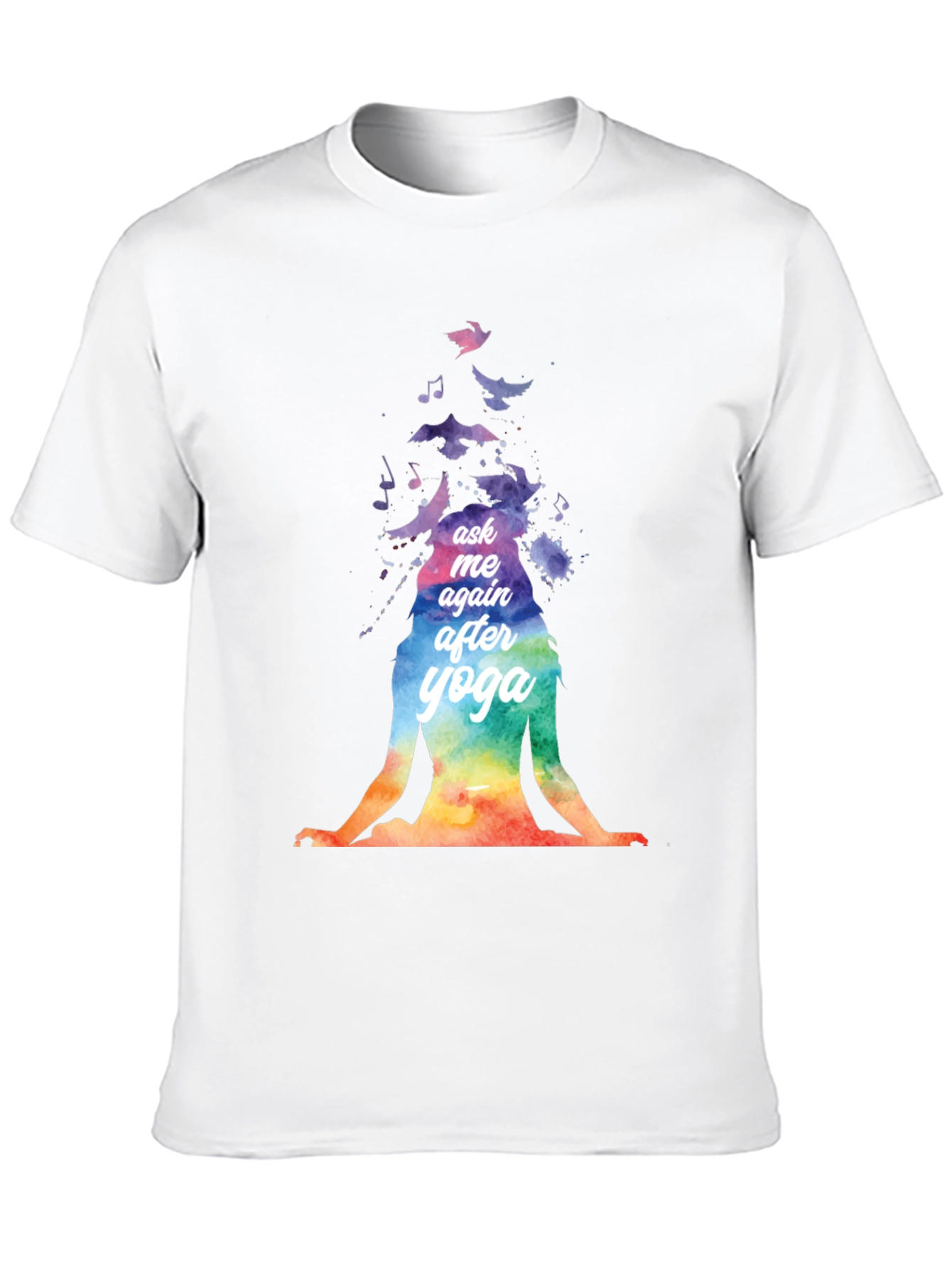 Yoga T-Shirt: Ask Me Again After Yoga