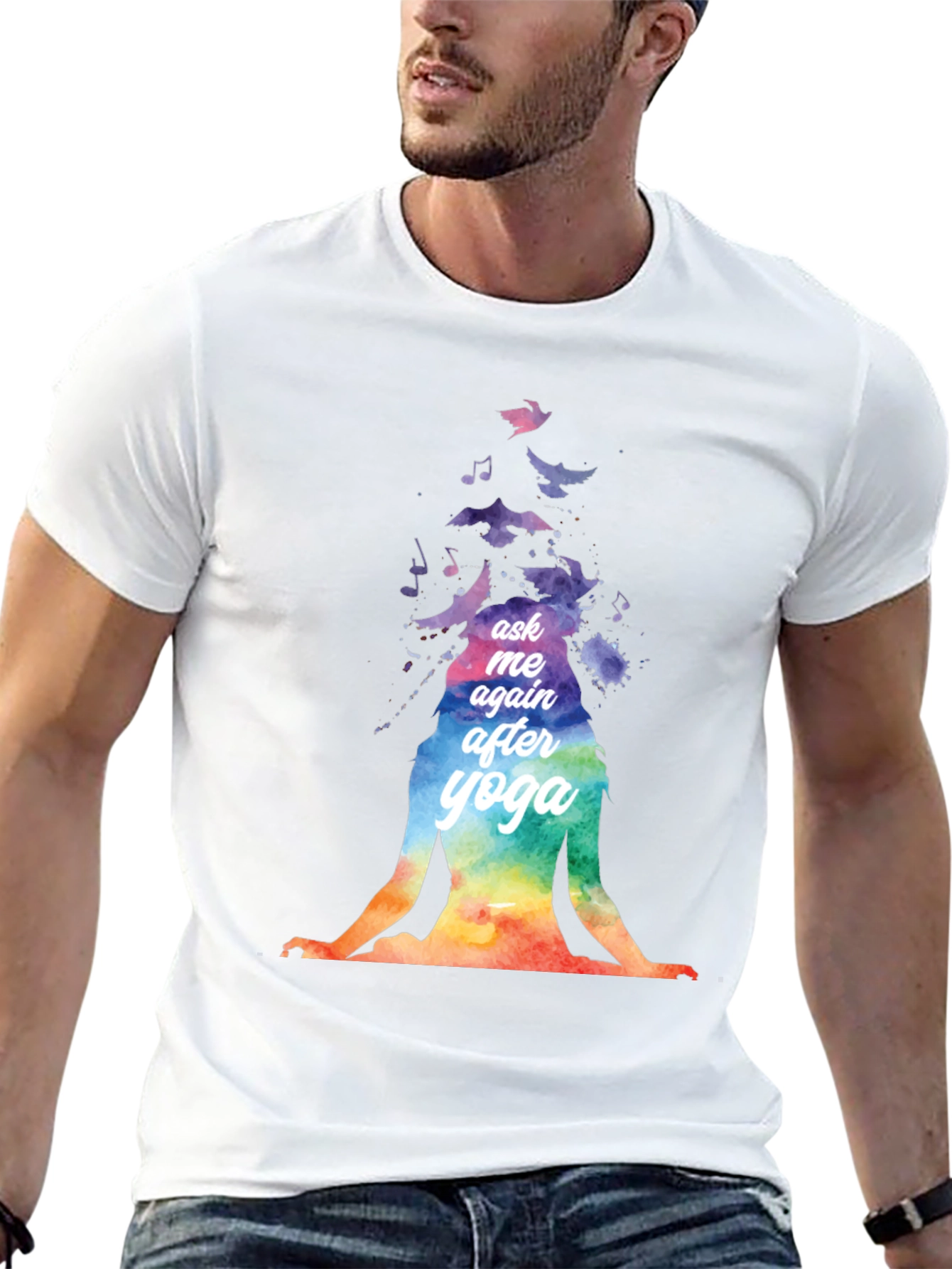 Yoga T-Shirt: Ask Me Again After Yoga