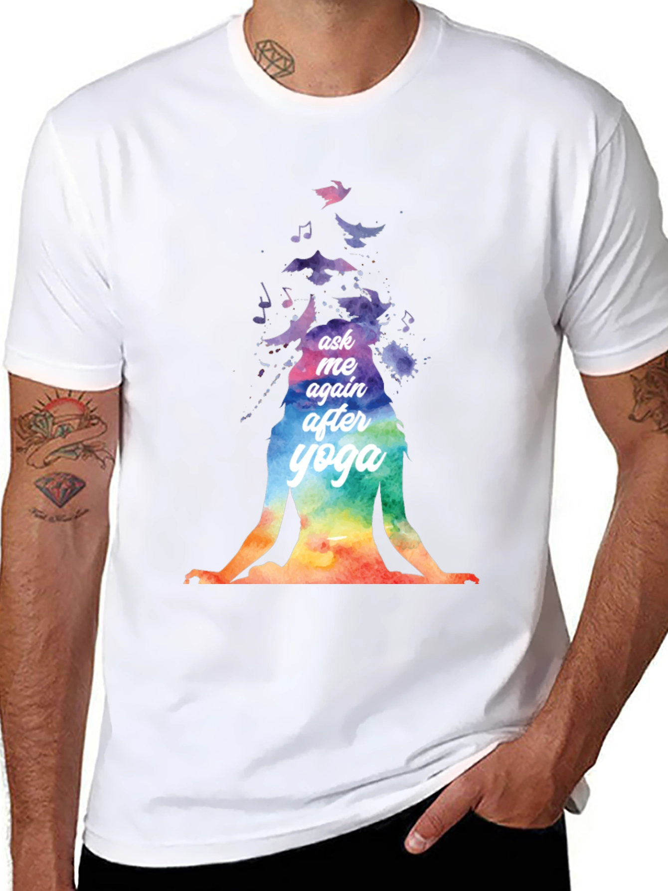 Yoga T-Shirt: Ask Me Again After Yoga