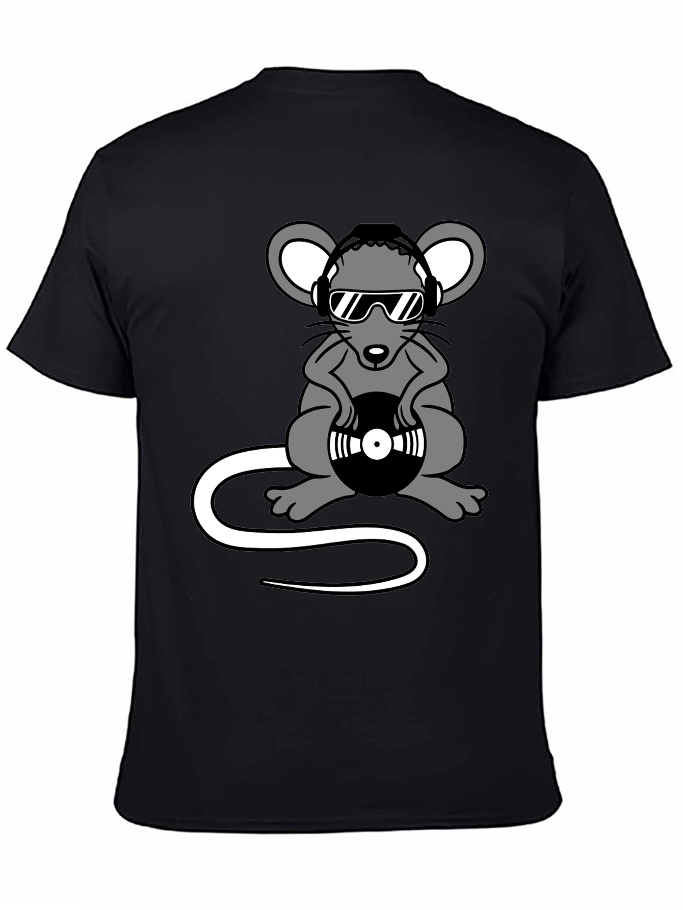 DJ Mouse Graphic T-Shirt - Cool Cartoon Tee
