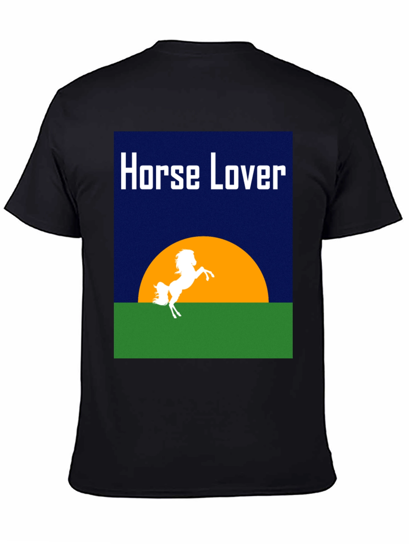 Horse Lover Graphic T-Shirt - Equestrian Design
