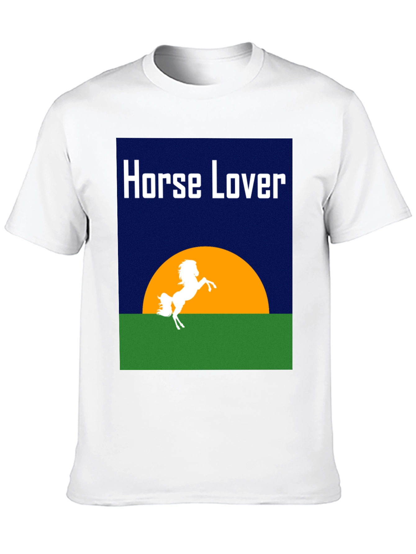 Horse Lover Graphic T-Shirt - Equestrian Design