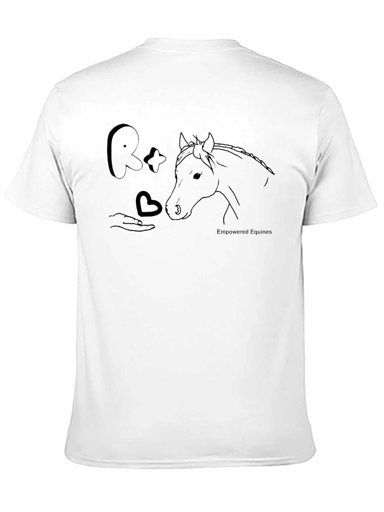 Empowered Equines Graphic T-Shirt - Black