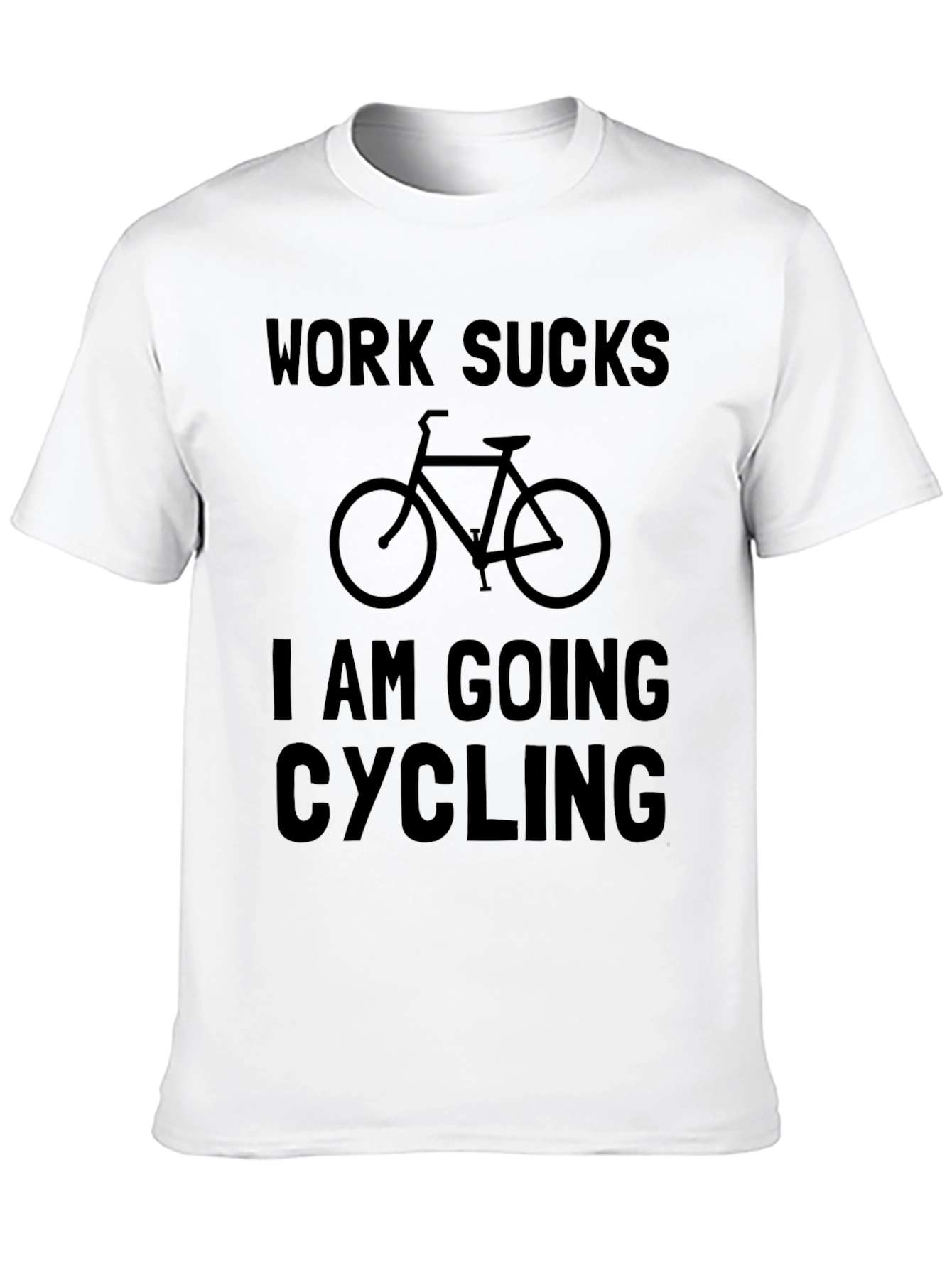Work Sucks Cycling T-Shirt