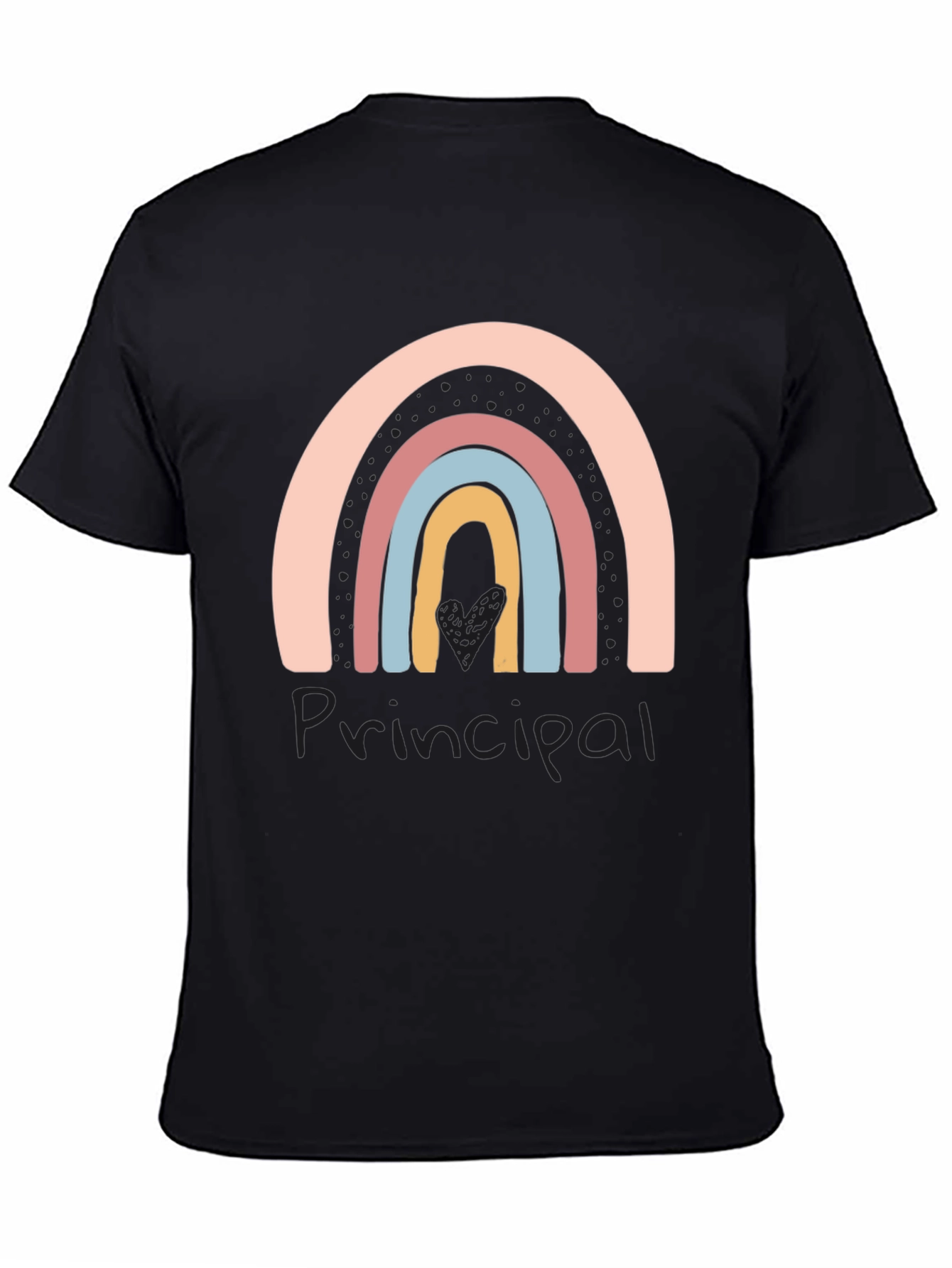 Principal Rainbow Graphic T-Shirt