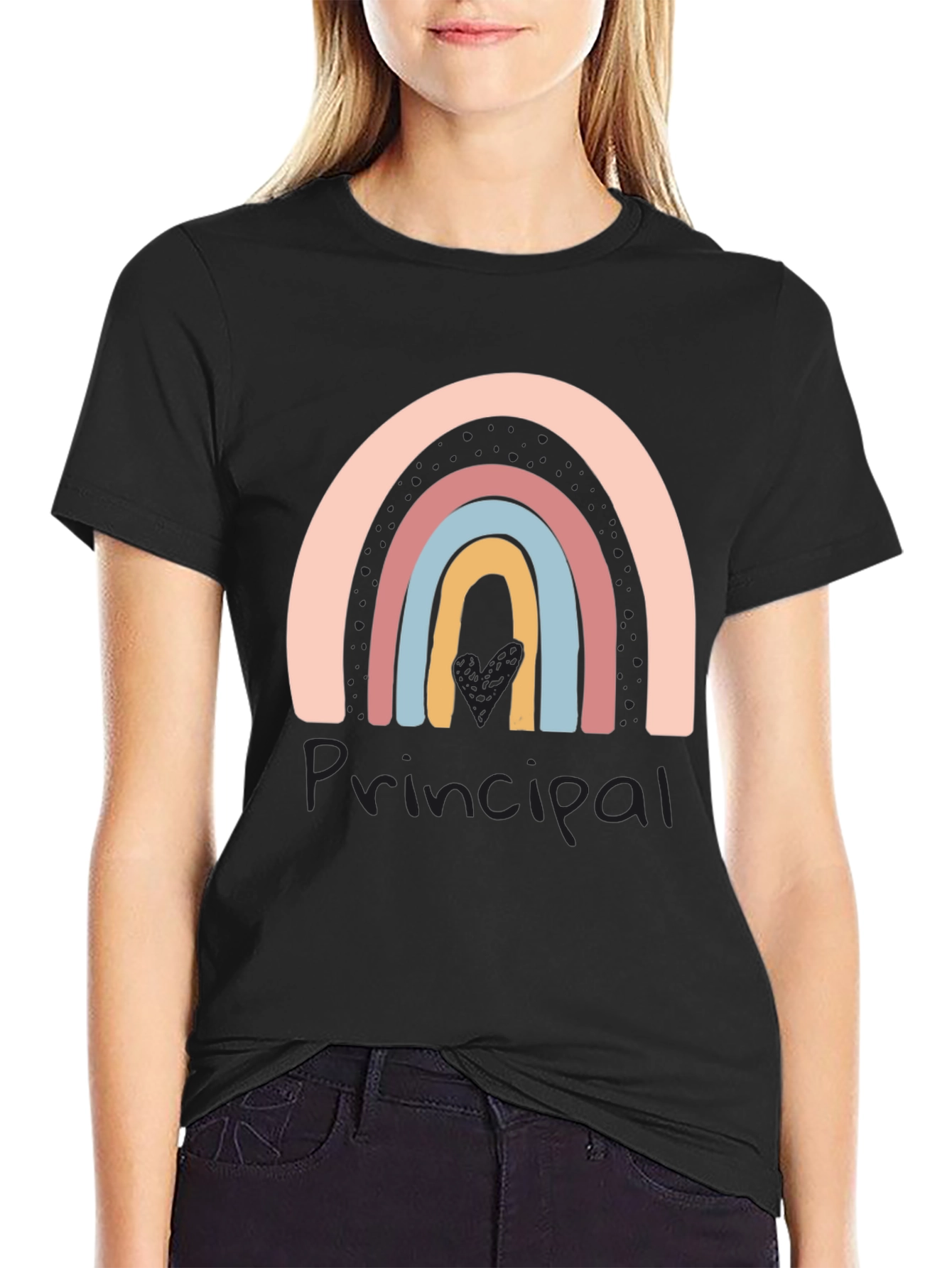 Principal Rainbow Graphic T-Shirt