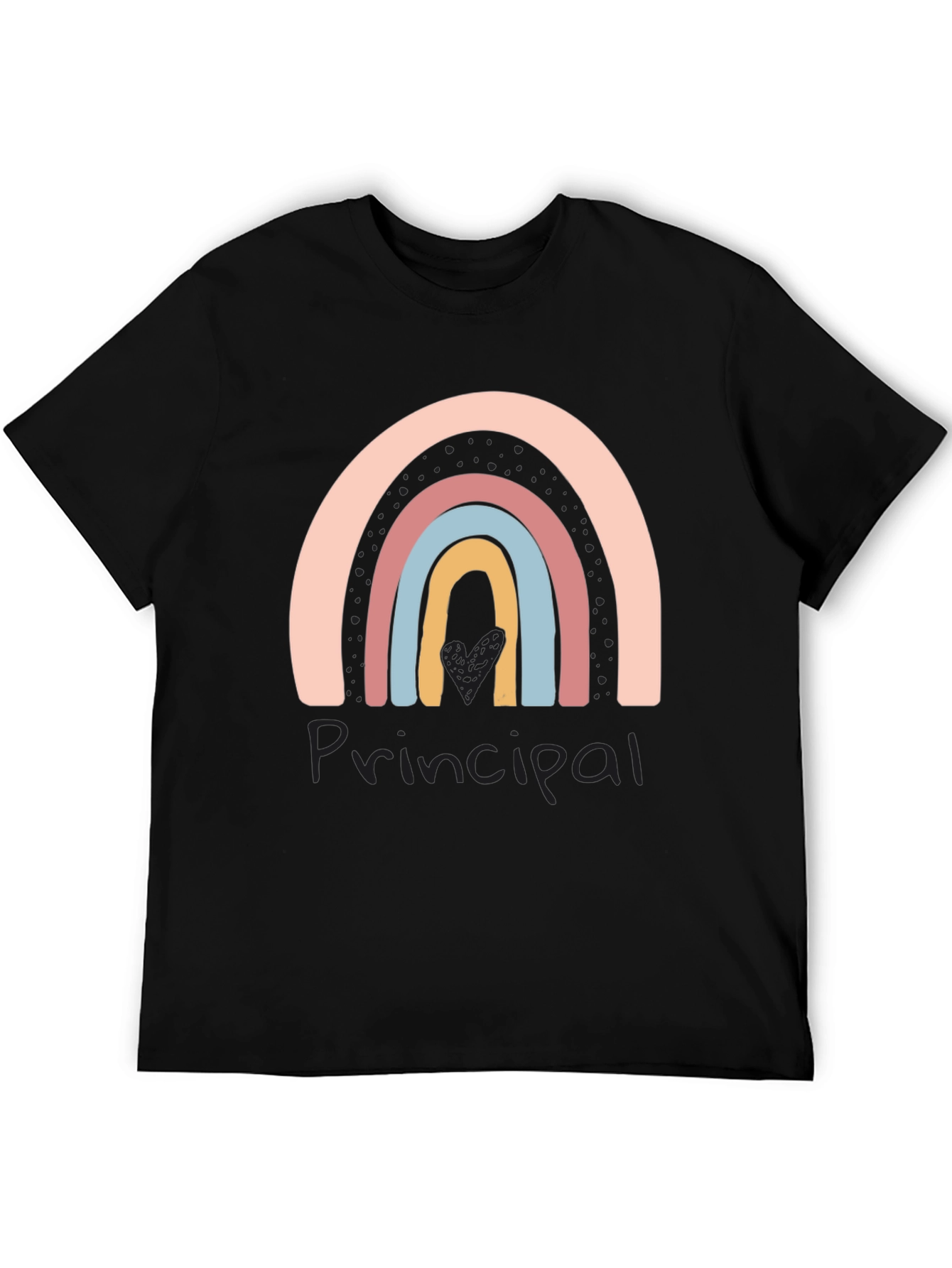 Principal Rainbow Graphic T-Shirt