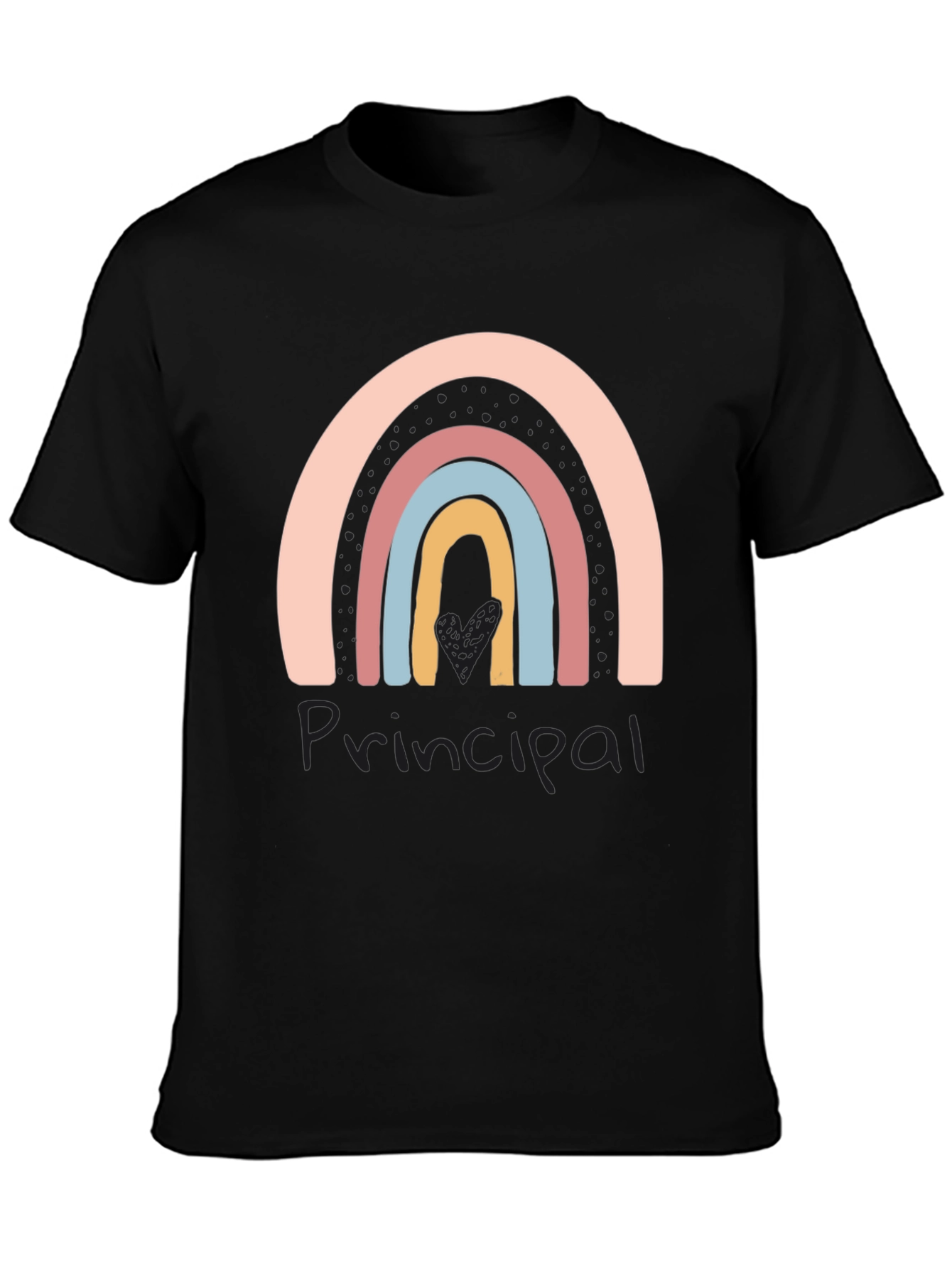 Principal Rainbow Graphic T-Shirt