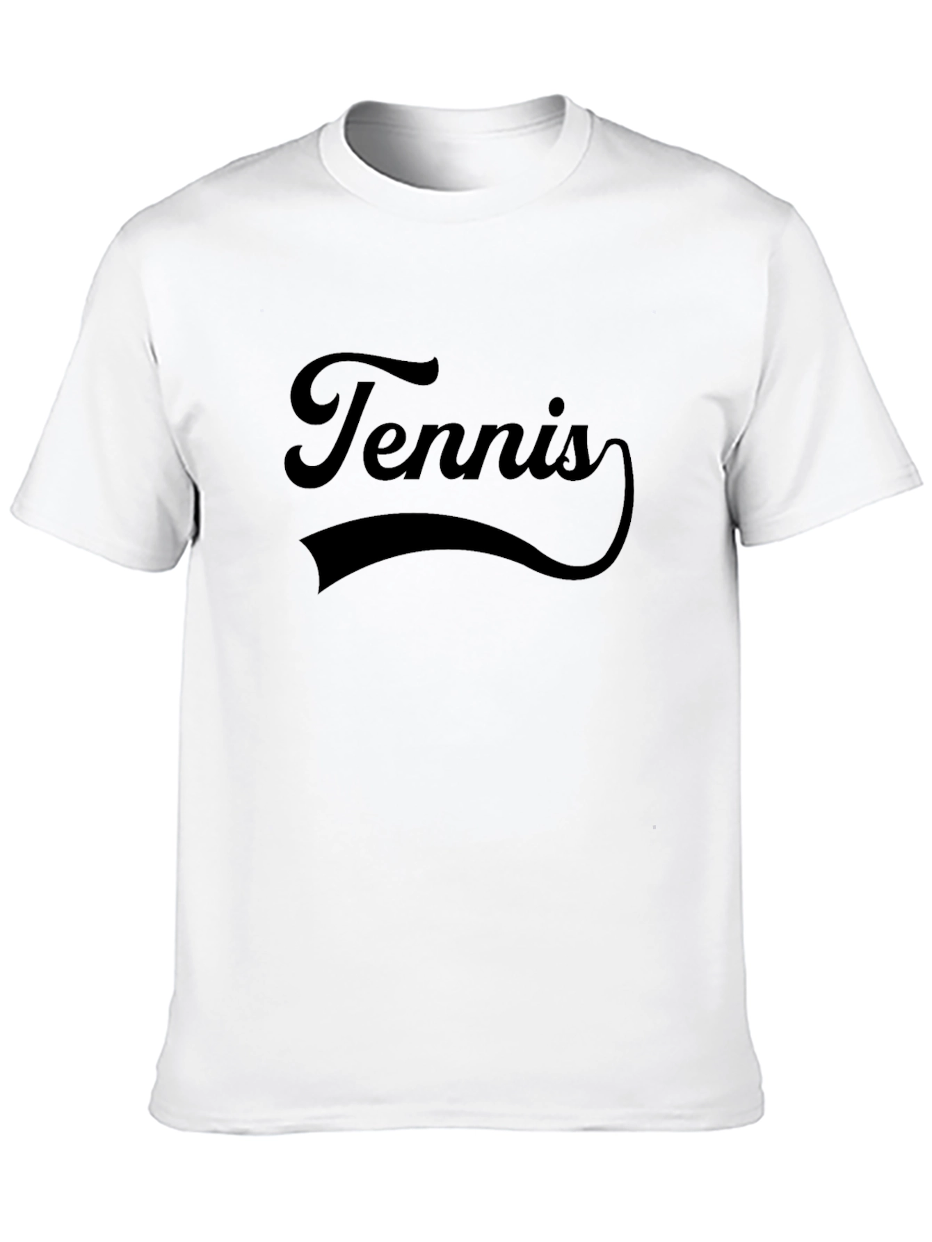 Retro Tennis Graphic T-Shirt - Classic Style