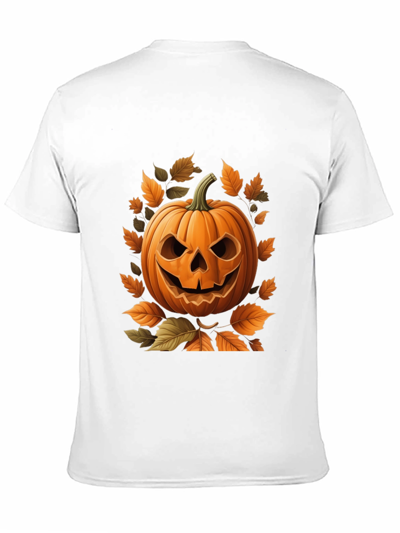 Spooky Pumpkin Halloween Graphic T-Shirt