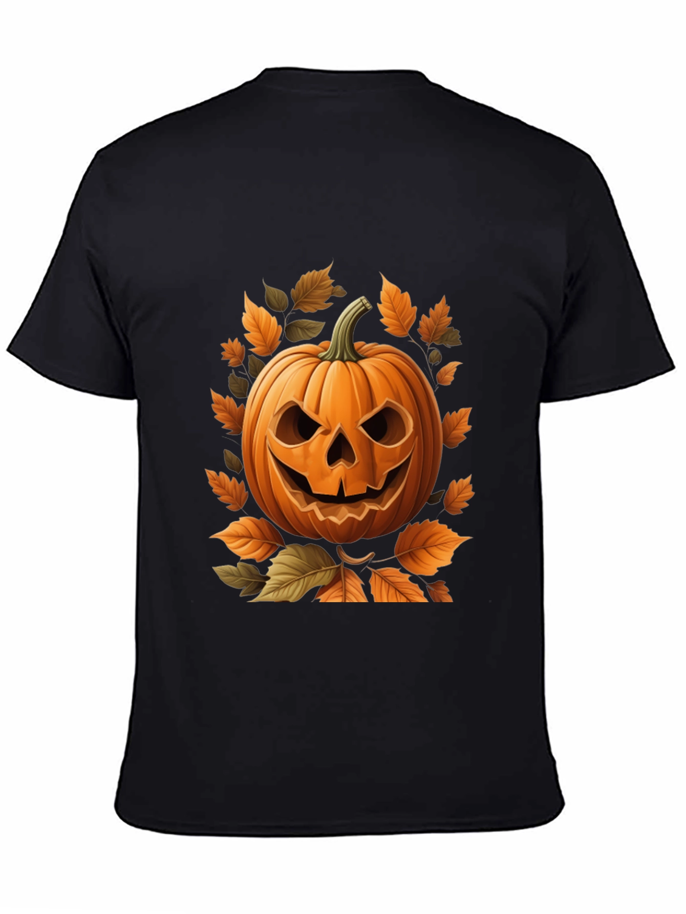 Spooky Pumpkin Halloween Graphic T-Shirt