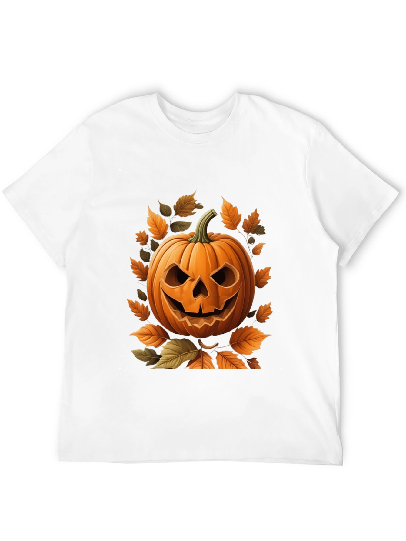 Spooky Pumpkin Halloween Graphic T-Shirt