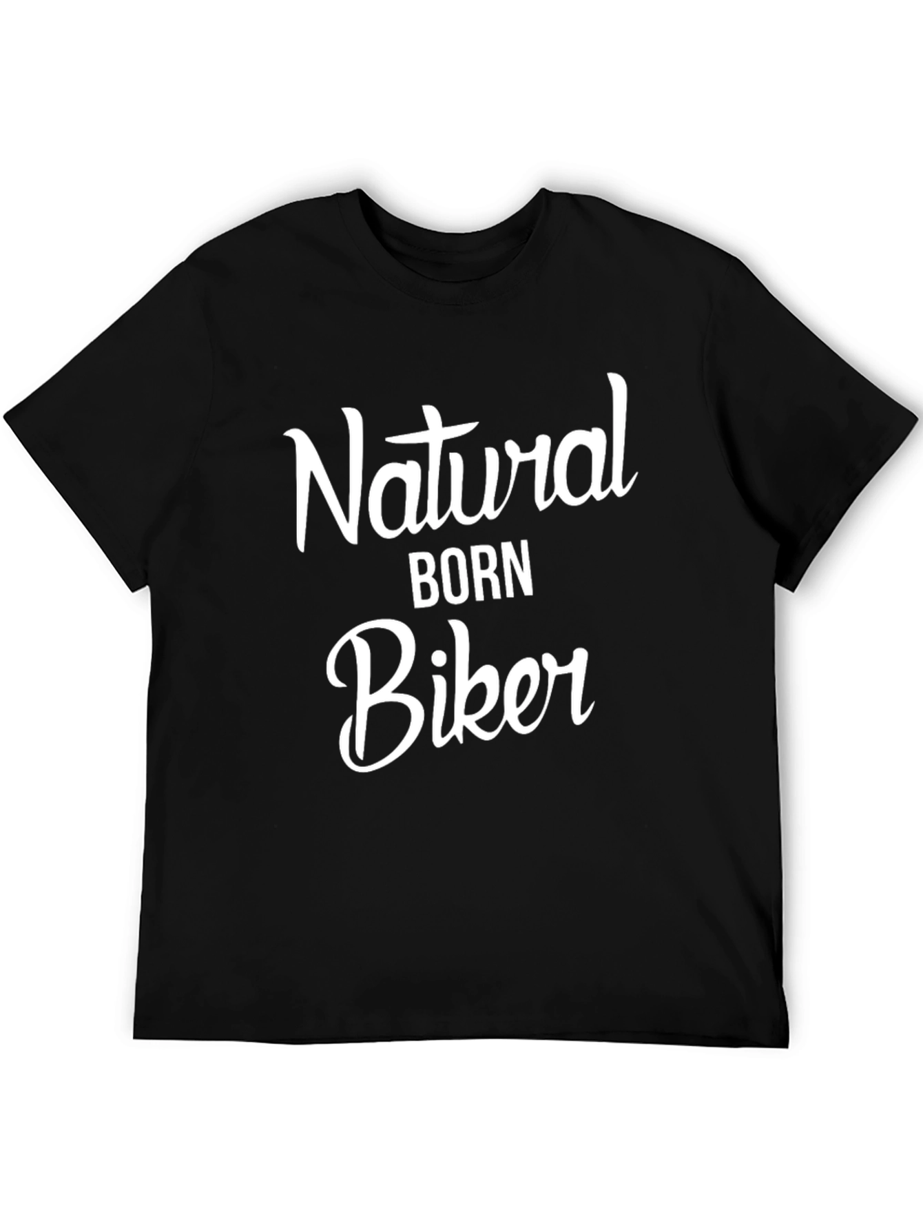 Natural Born Biker T-Shirt - Black