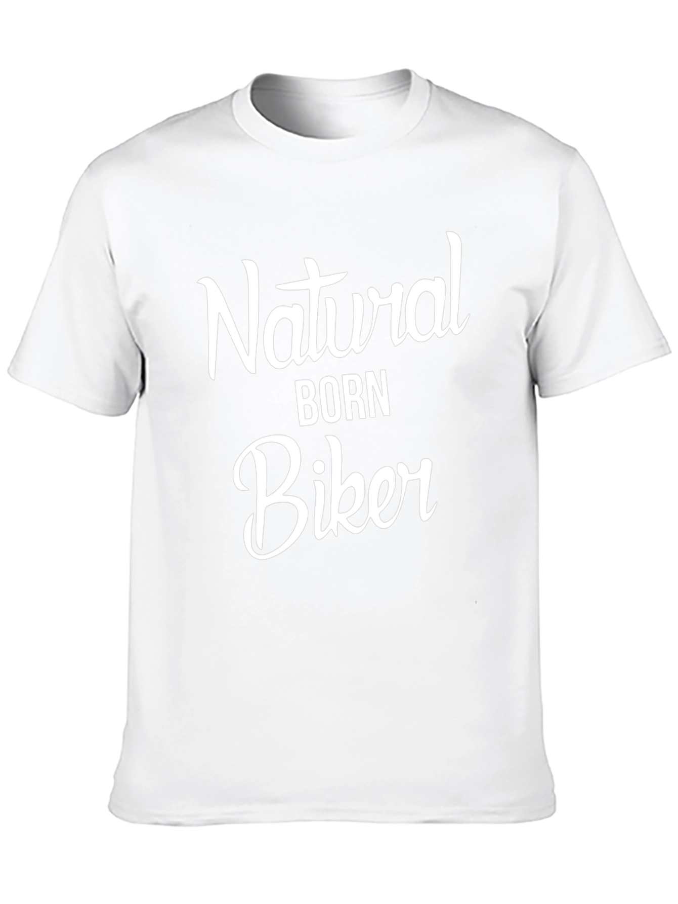 Natural Born Biker T-Shirt - Black