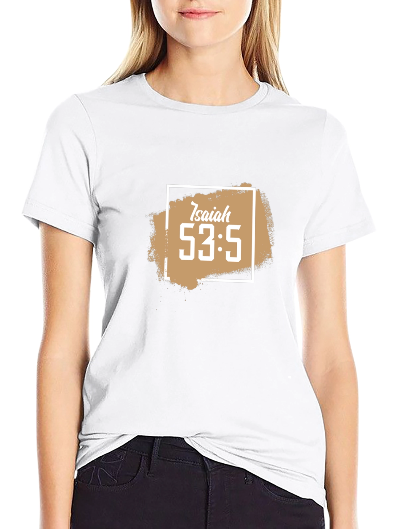 Isaiah 53:5 Graphic T-Shirt