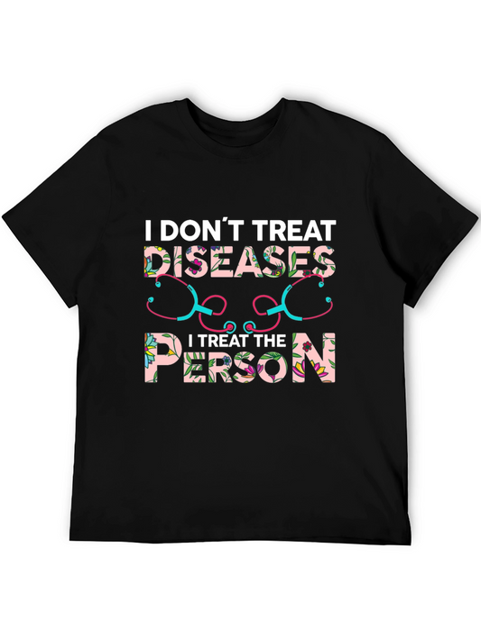 Floral Doctor/Nurse Graphic Tee