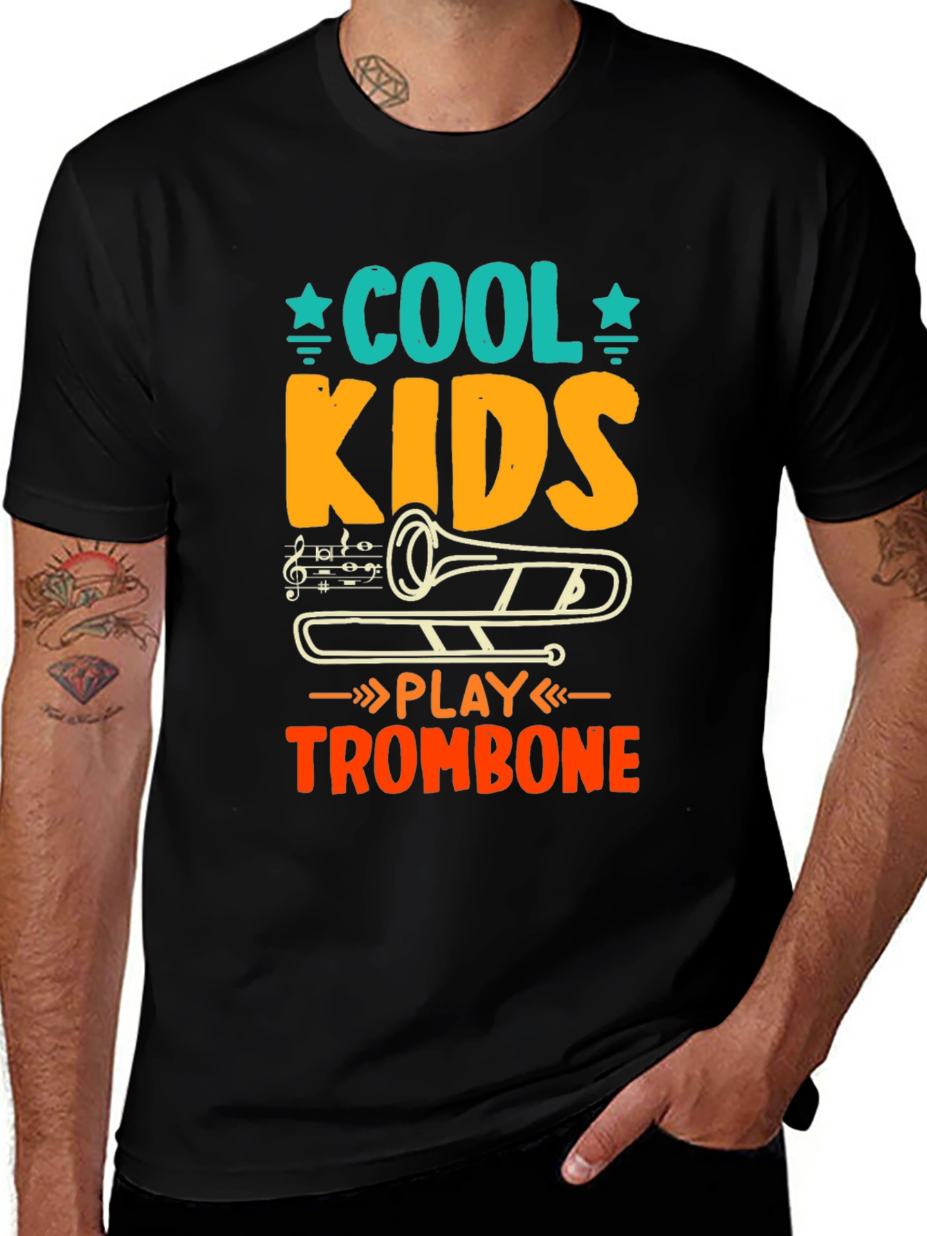 Cool Kids Play Trombone T-Shirt