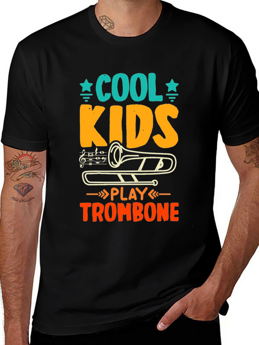 Cool Kids Play Trombone T-Shirt