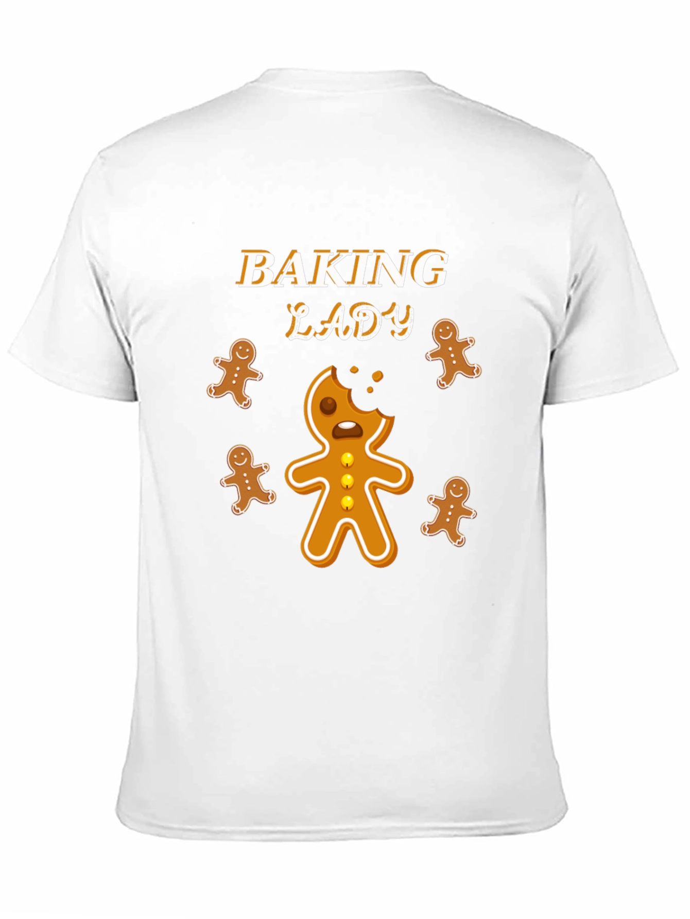 Baking Lady Gingerbread T-Shirt