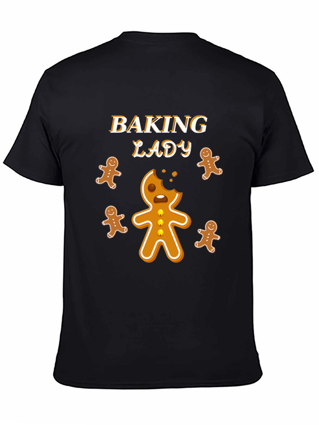 Baking Lady Gingerbread T-Shirt