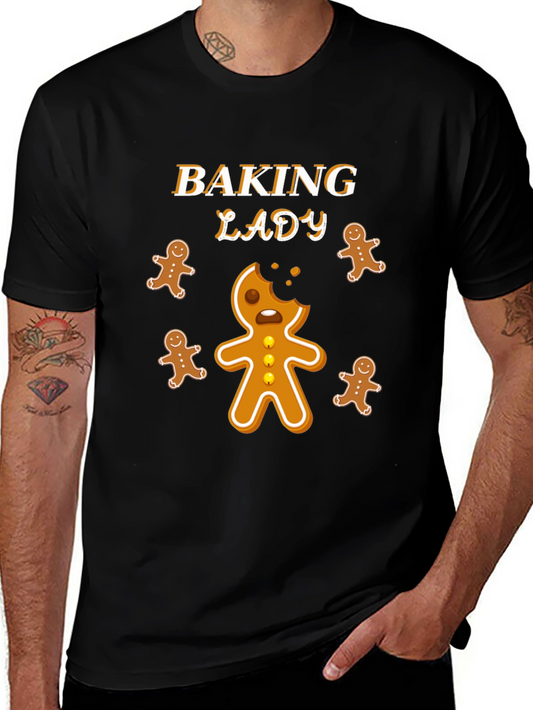 Baking Lady Gingerbread T-Shirt