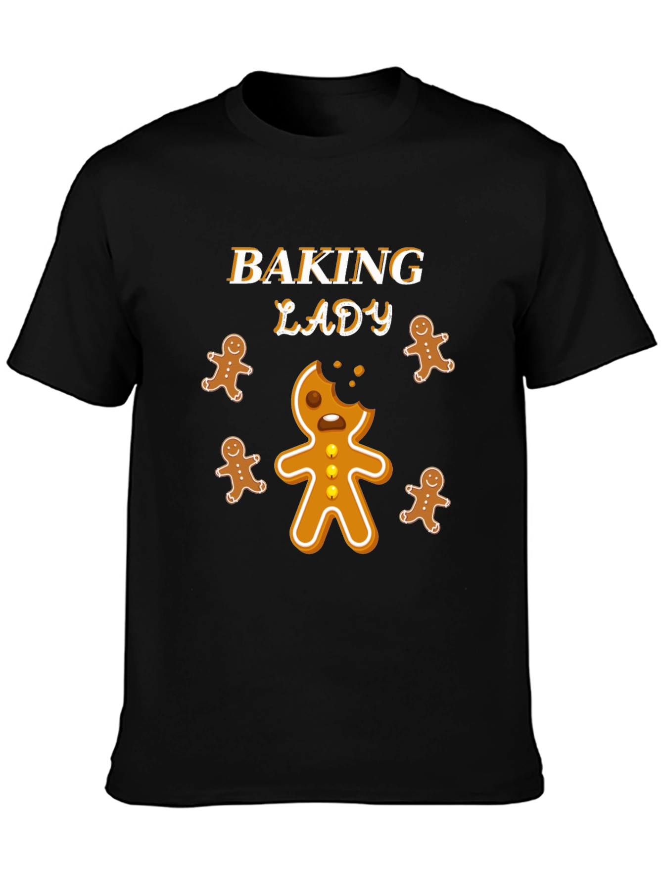 Baking Lady Gingerbread T-Shirt