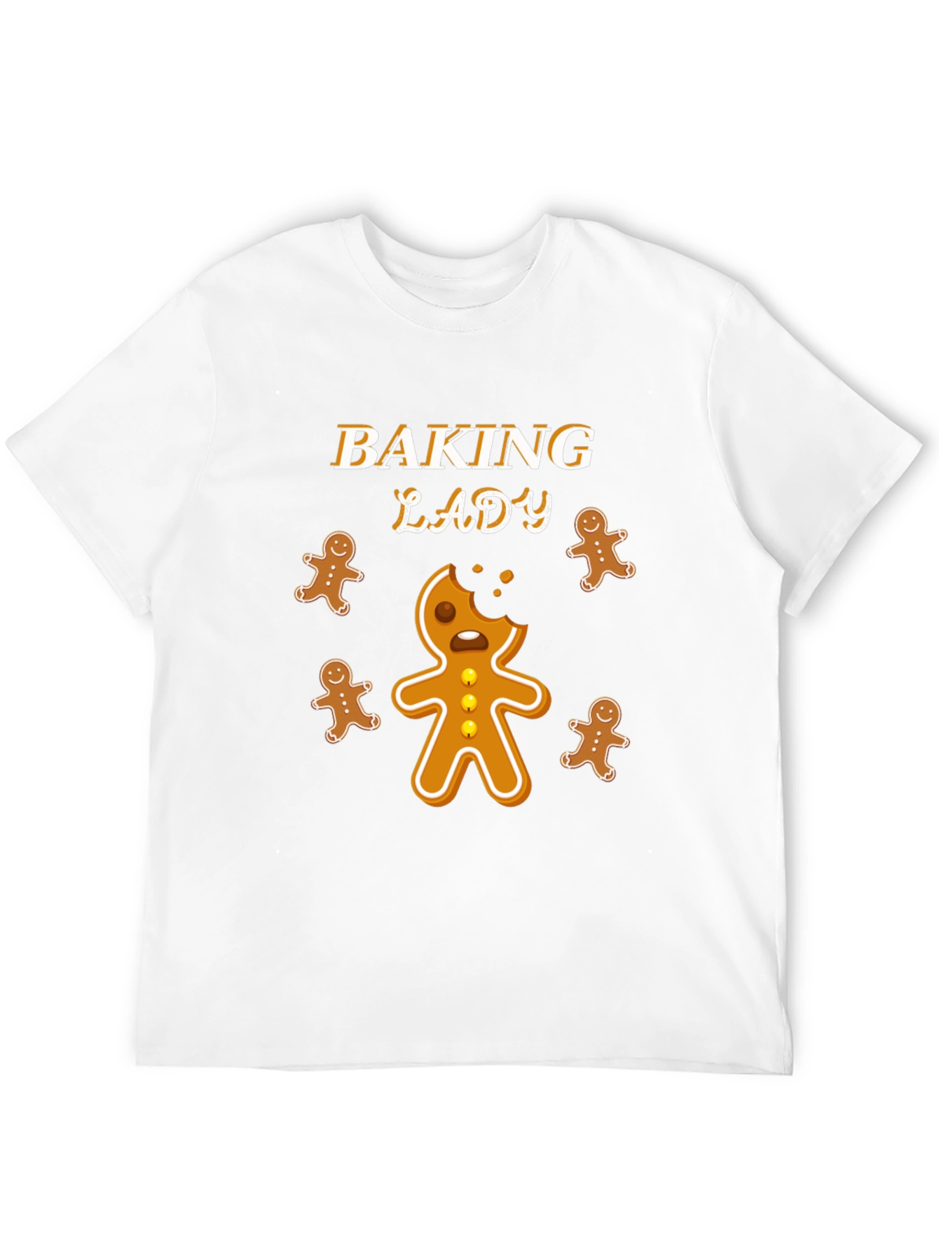 Baking Lady Gingerbread T-Shirt