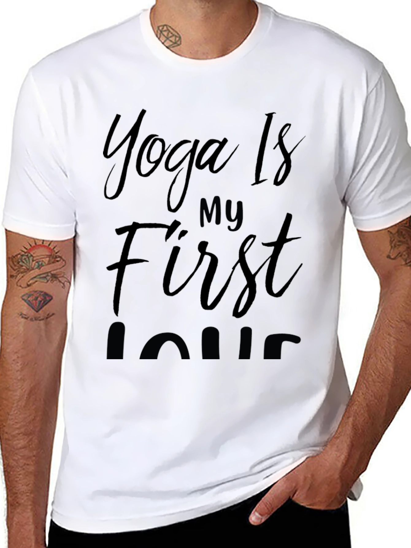 Yoga Is My First Love T-Shirt