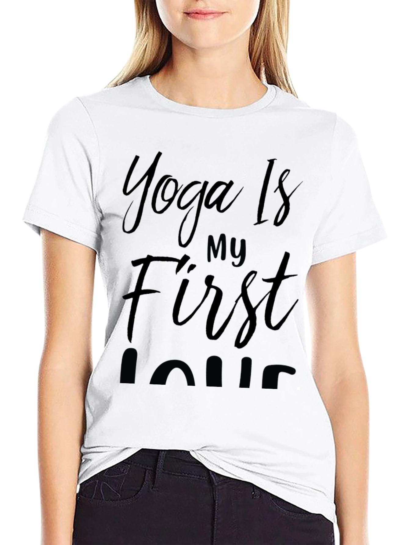 Yoga Is My First Love T-Shirt