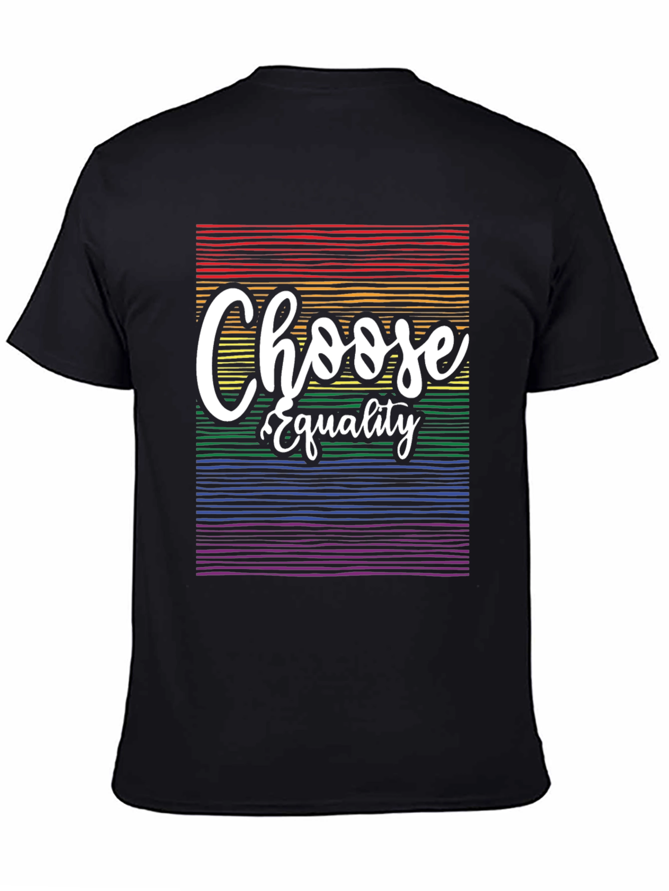 Choose Equality Pride Rainbow T-Shirt