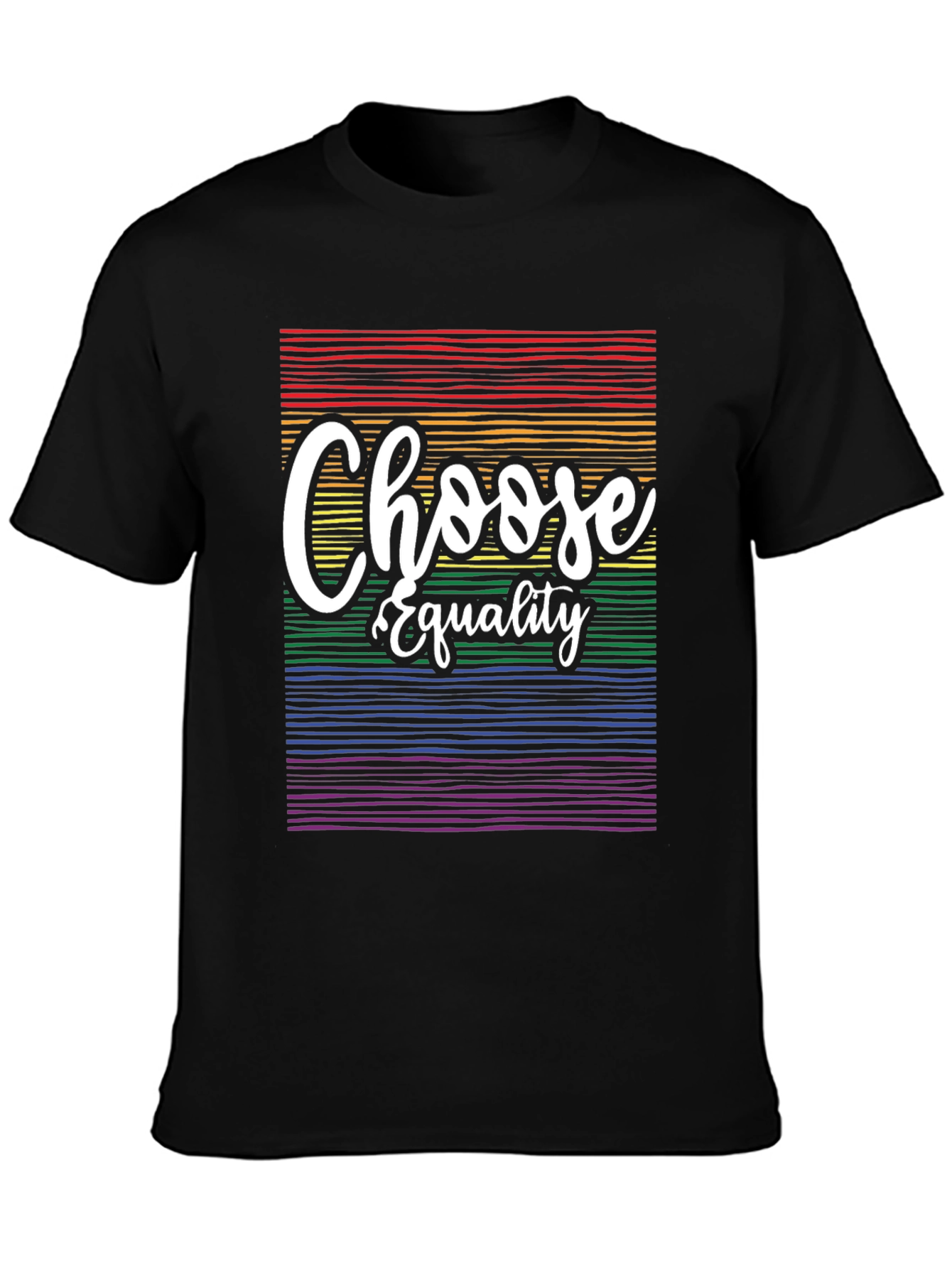 Choose Equality Pride Rainbow T-Shirt