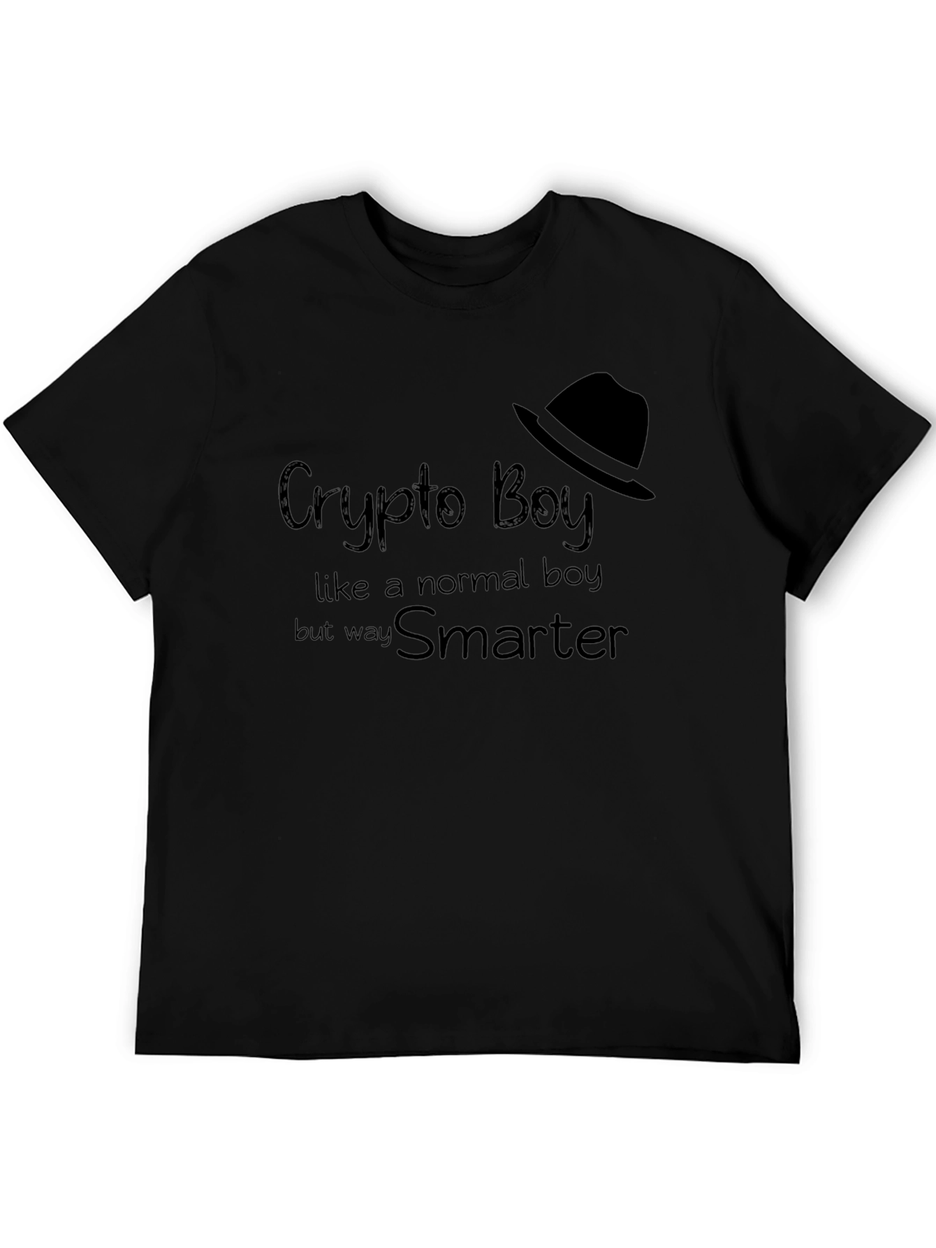 Crypto Boy Graphic Tee - Smart Investor Style
