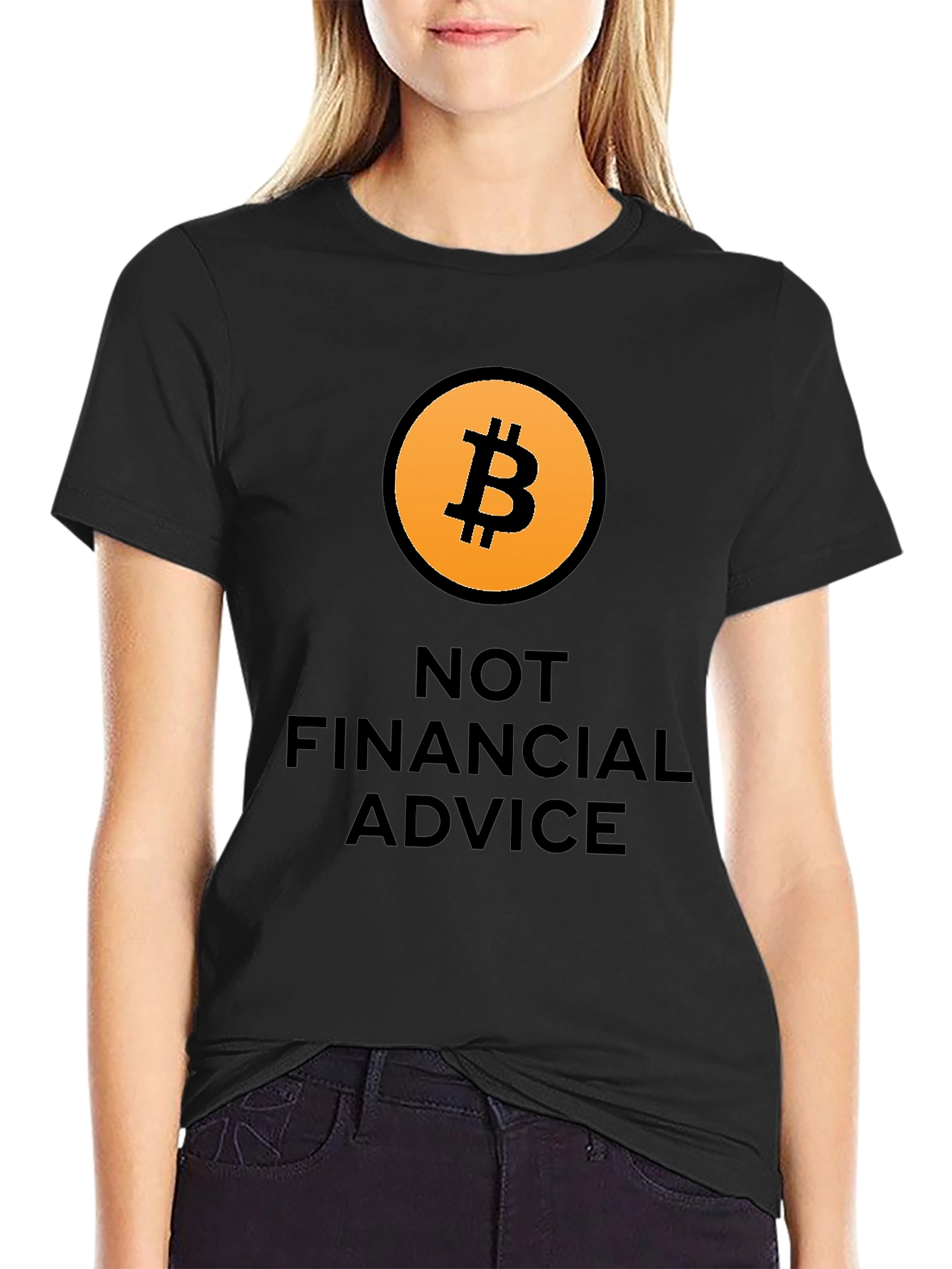 Bitcoin Not Financial Advice T-Shirt