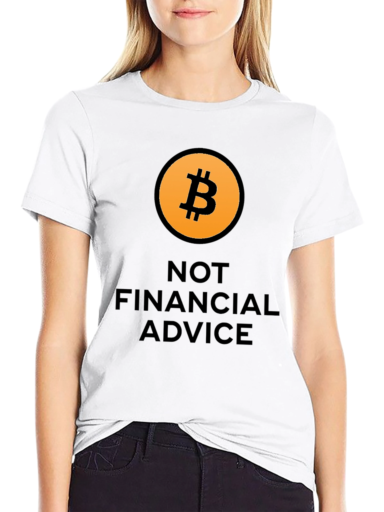 Bitcoin Not Financial Advice T-Shirt