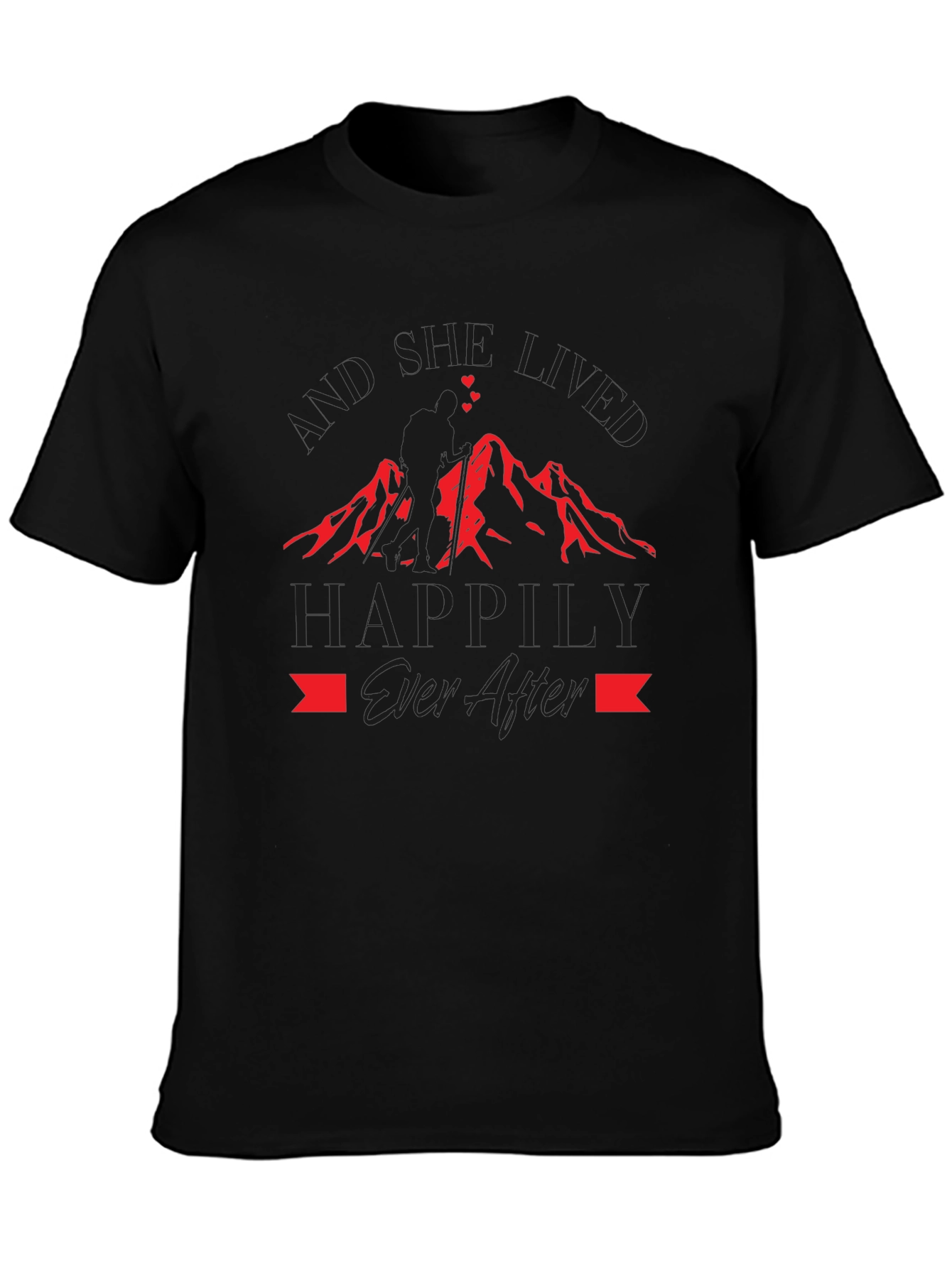 Happily Ever After Mountain Graphic Tee