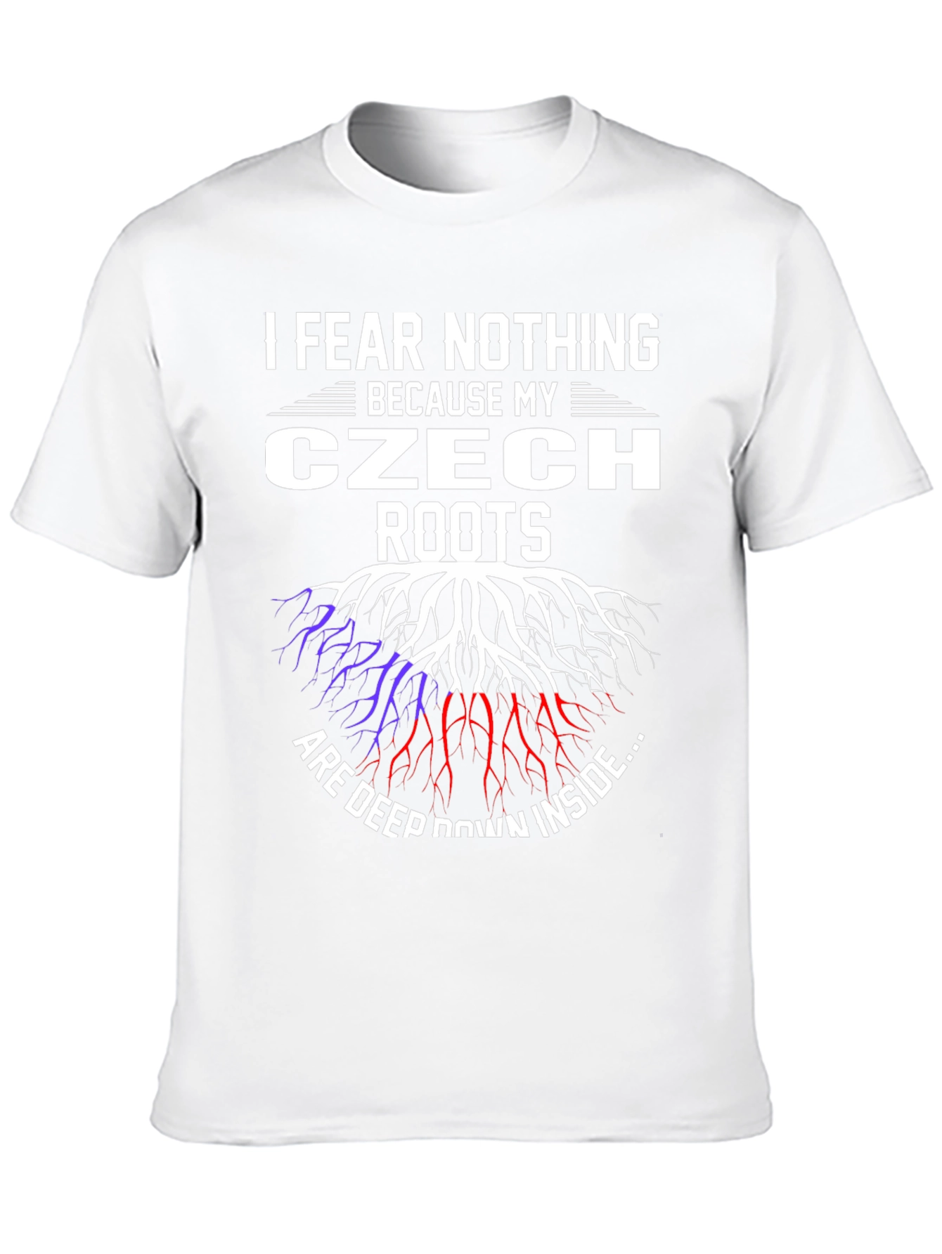 Czech Roots Graphic T-Shirt - I Fear Nothing