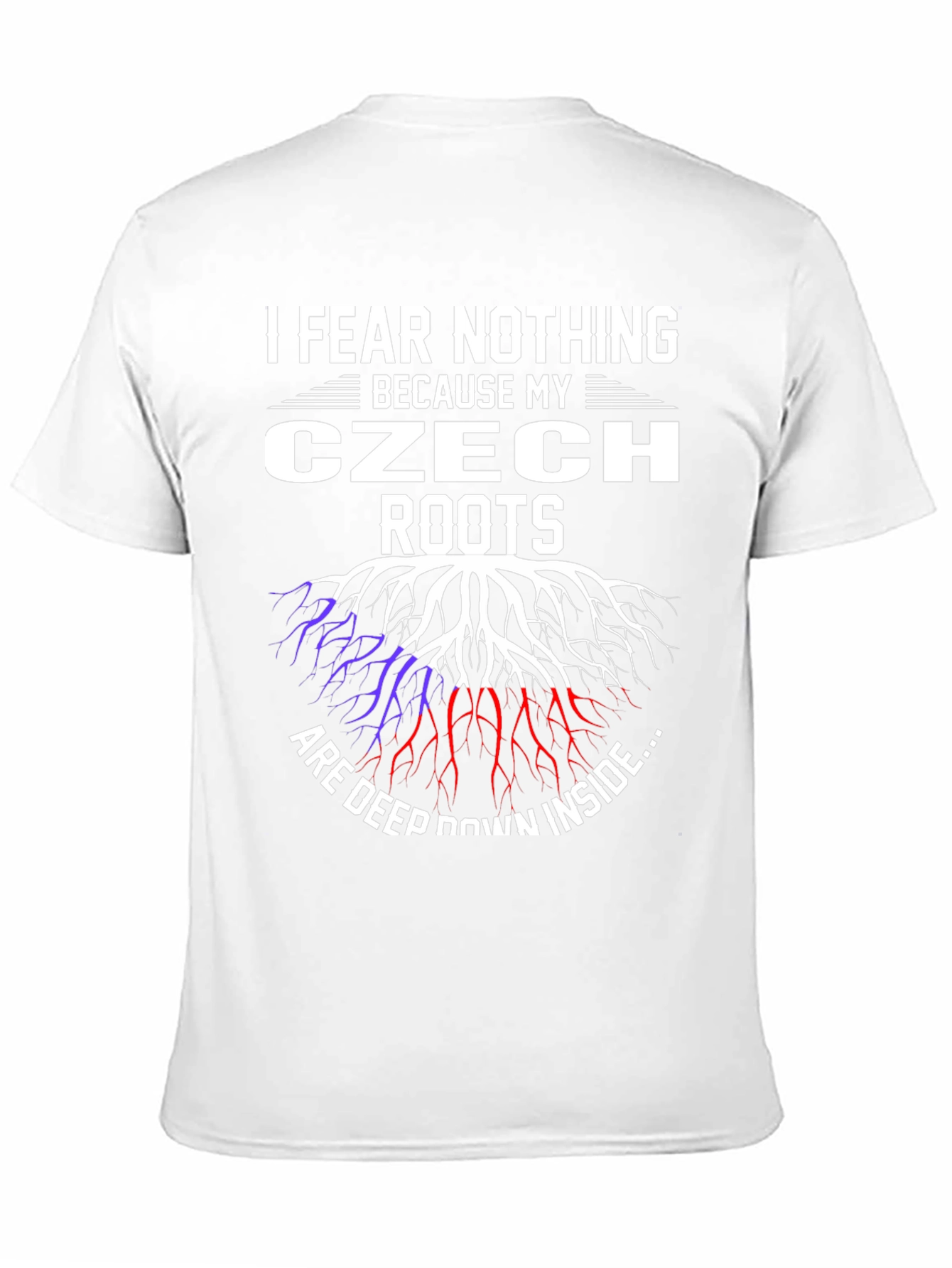 Czech Roots Graphic T-Shirt - I Fear Nothing