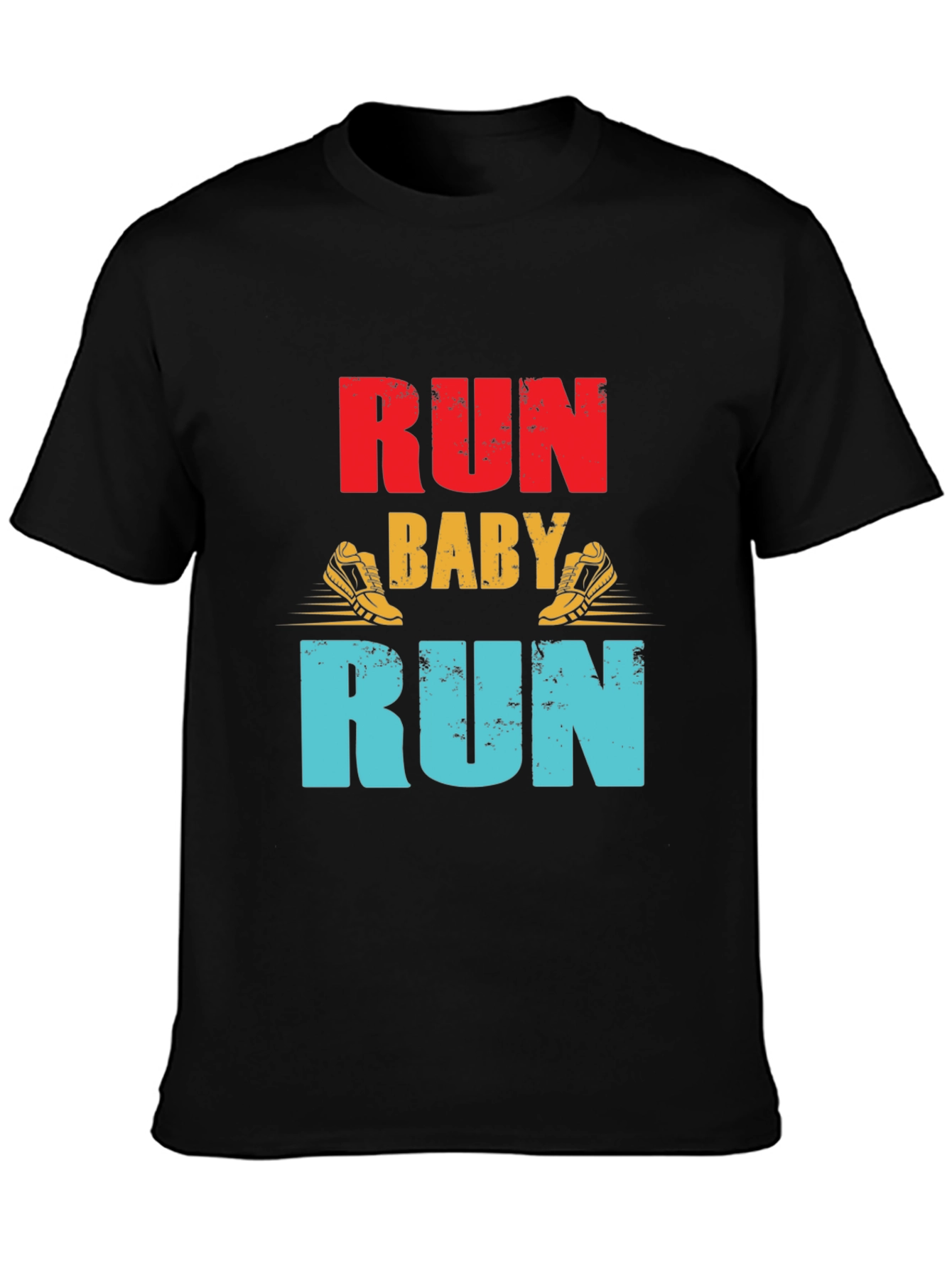 Run Baby Run Graphic T-Shirt